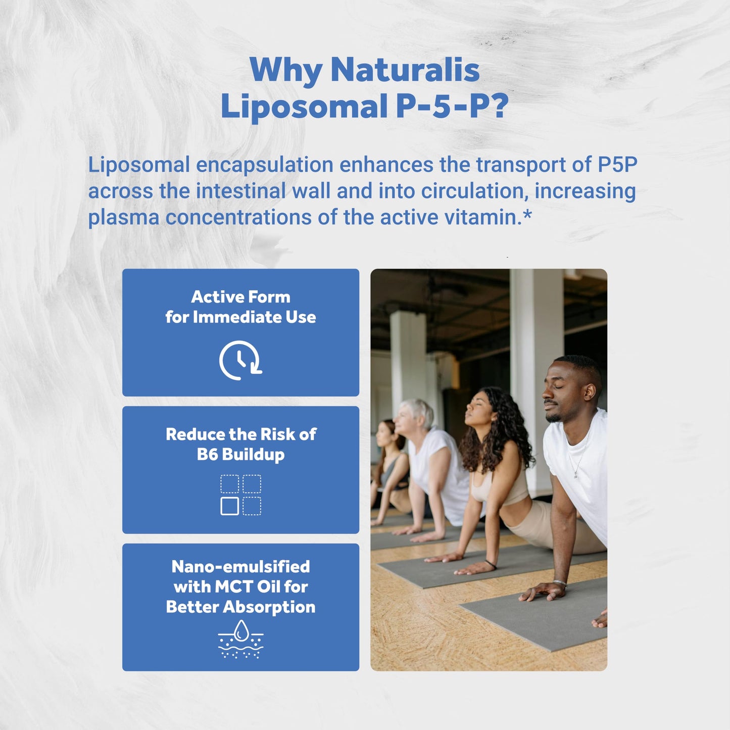 Naturalis Liposomal P-5-P 50mg Softgel 180 Count
