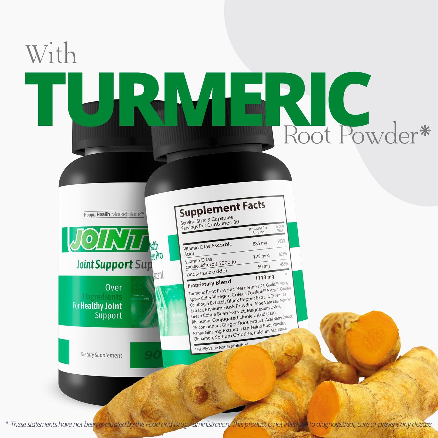 Happy Health Marketplace Joint Health Hero Pro Capsule 90 Count