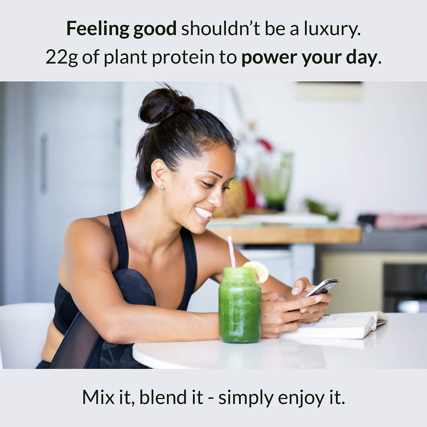 Alaya Naturals Organic Plant Based Protein Powder, Vanilla, 16.9 oz
