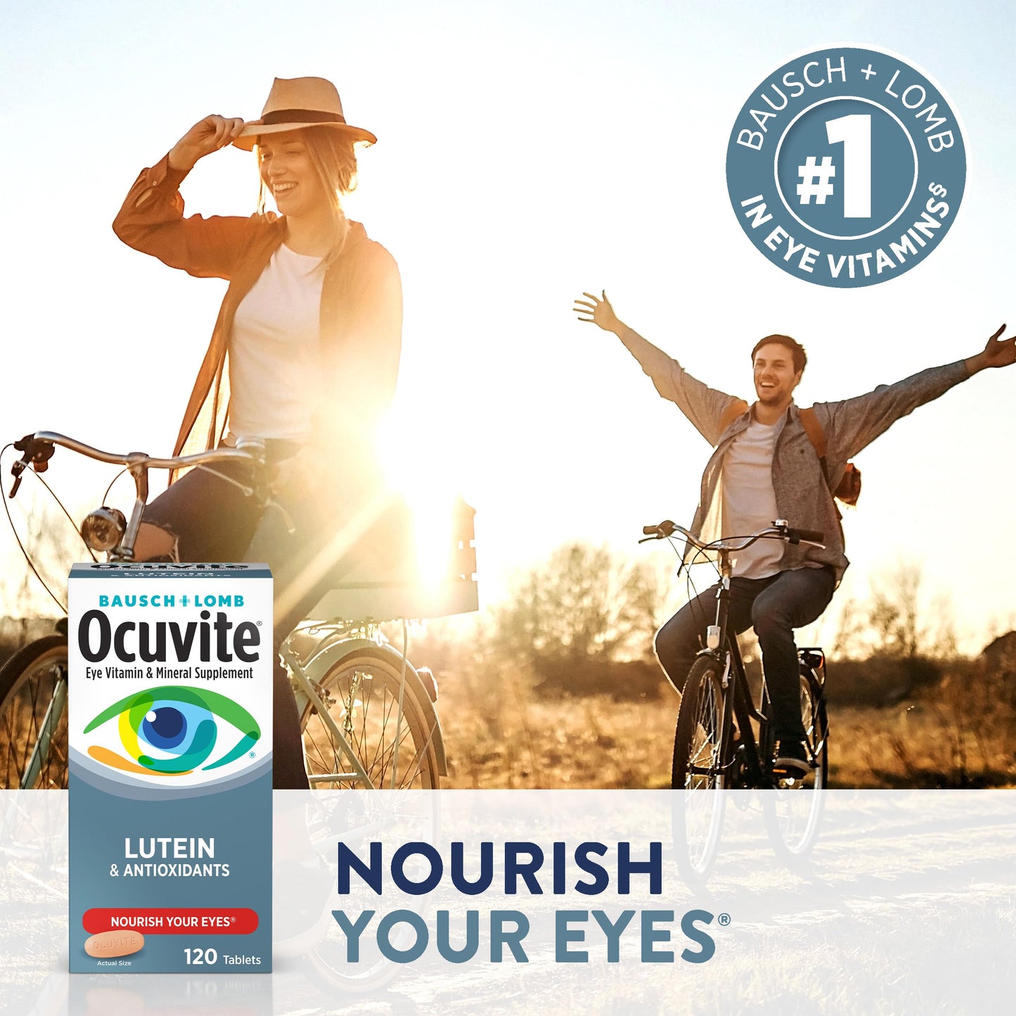 Ocuvite Vitamin & Mineral Supplement with Lutein, 360 Tablets