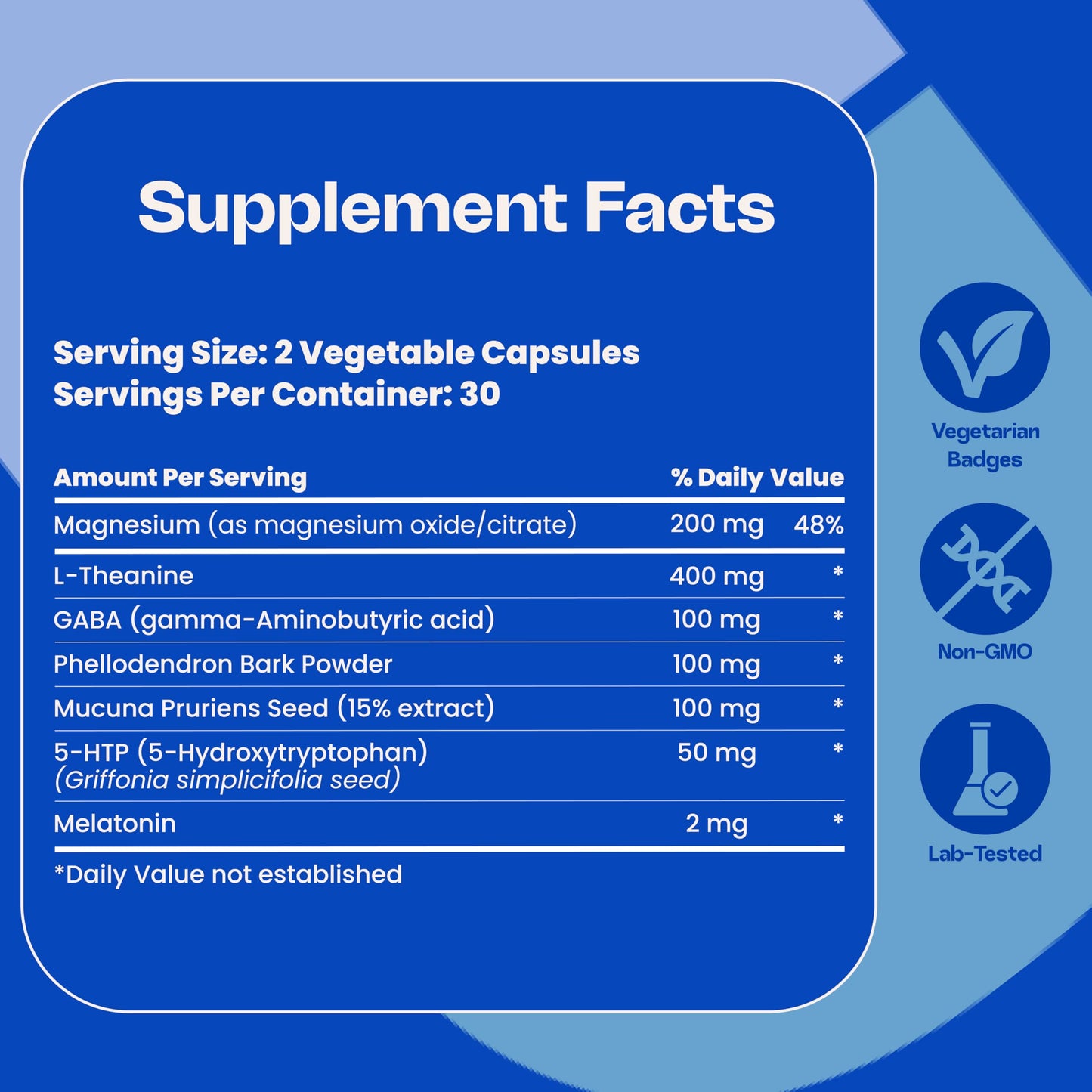5 Nutri Magnesium Citrate 200mg, 60 Capsules