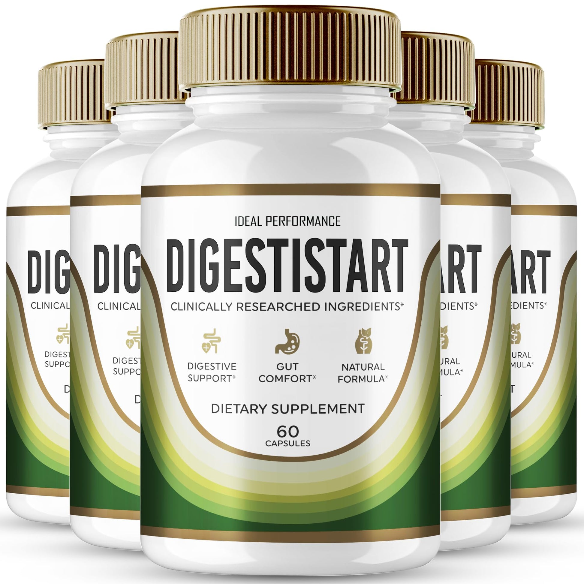 IDEAL PERFORMANCE DigestiStart Capsules 300 Count