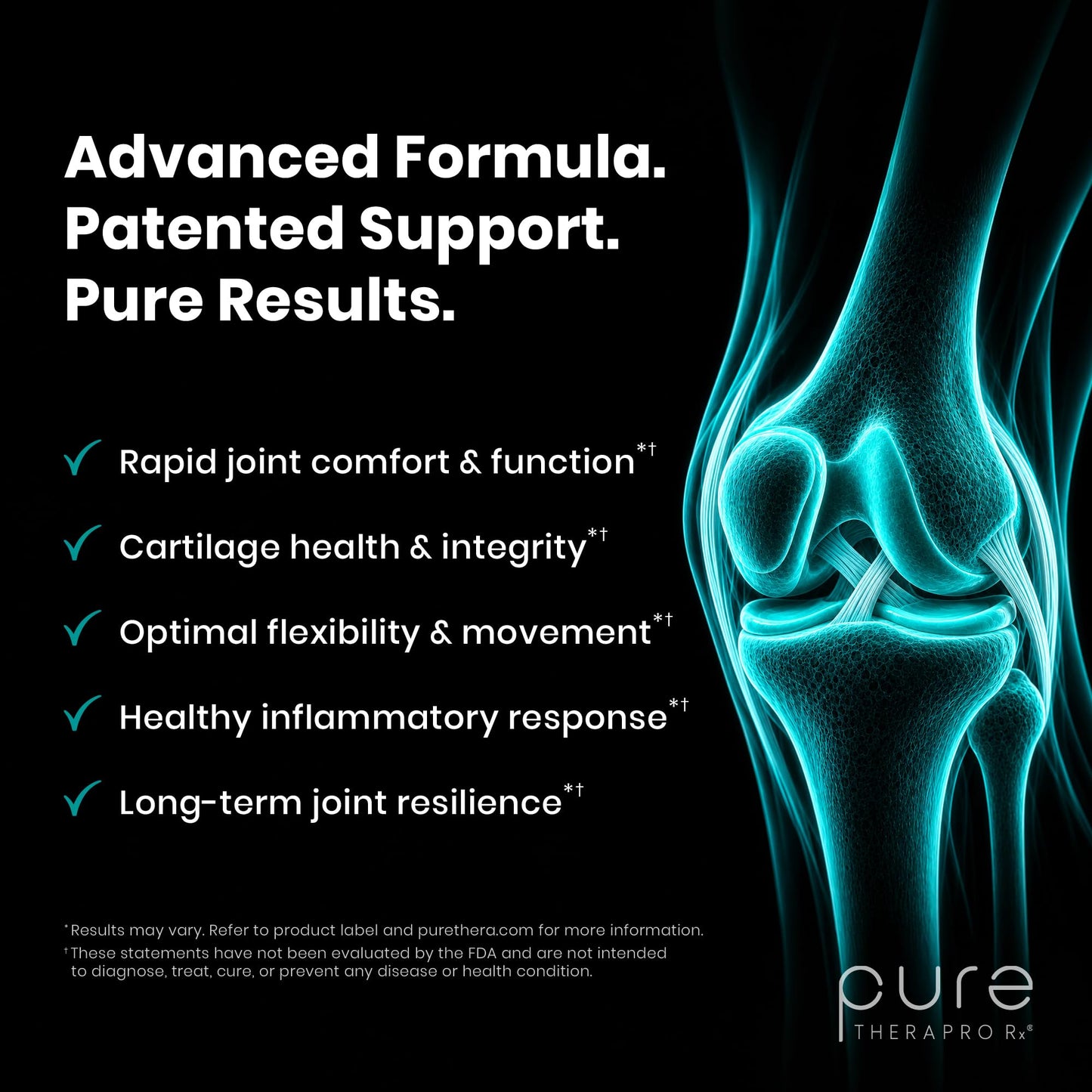 Pure Therapro Rx Boswellia, Curcumin & Type II Collagen Joint Supplement Capsules, 30 Capsules