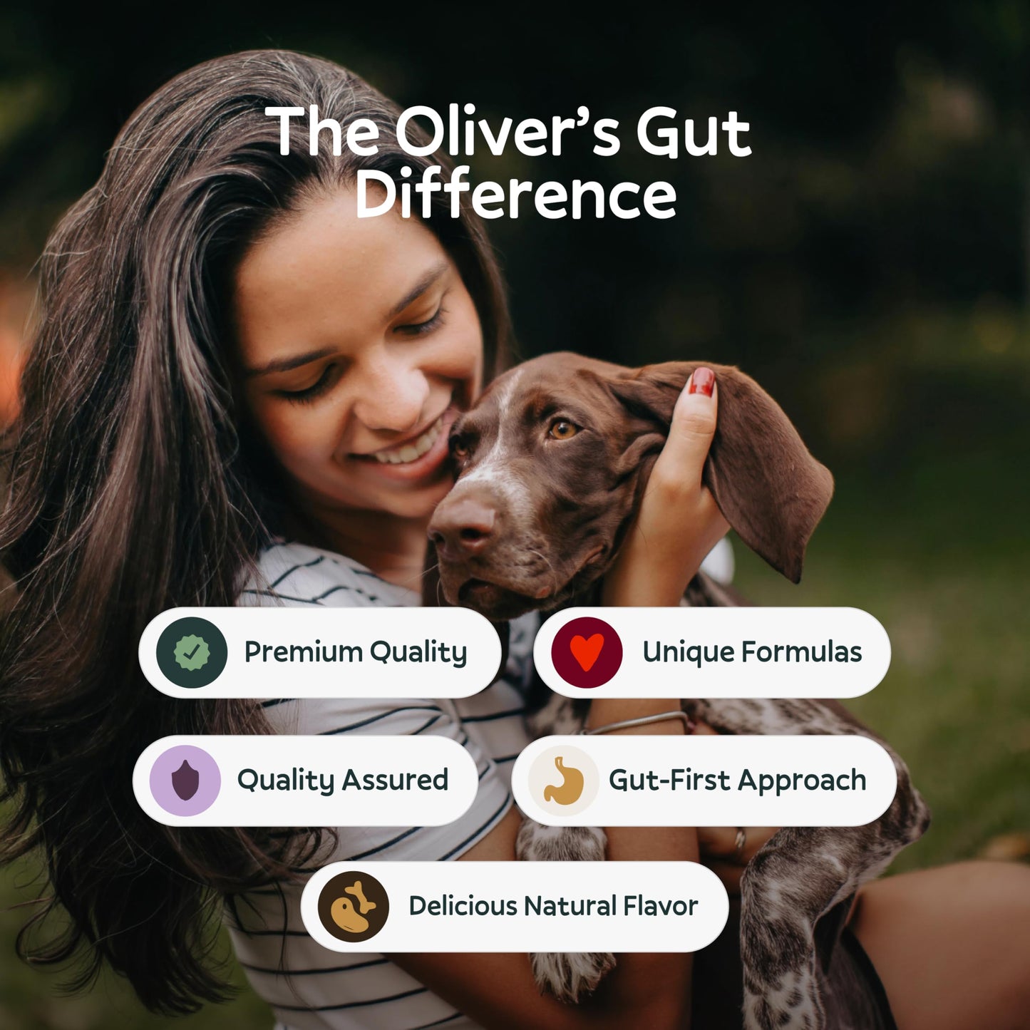 Oliver's Gut Dog Multivitamin Soft Chew, 9 Count