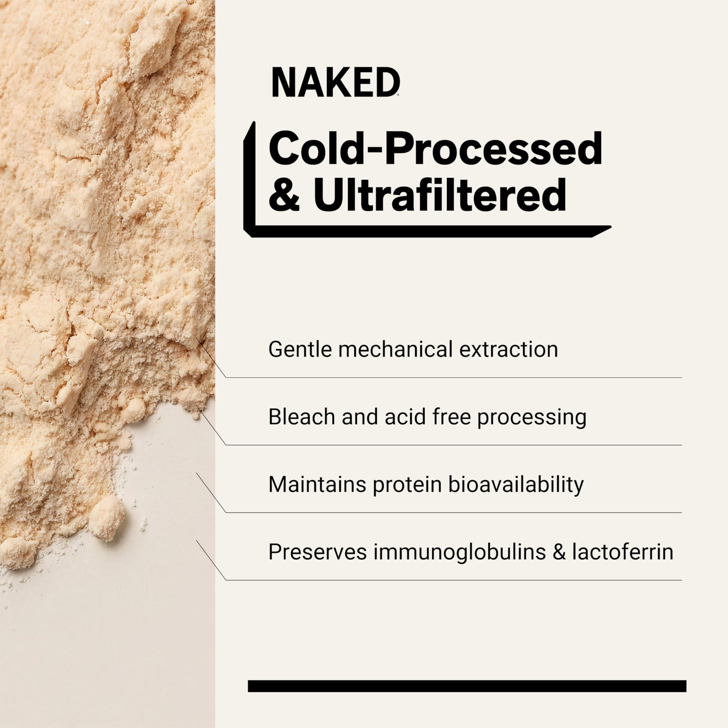 NAKED Whey Chocolate Peanut Butter Grass Fed Whey Protein Powder, 80 Servings