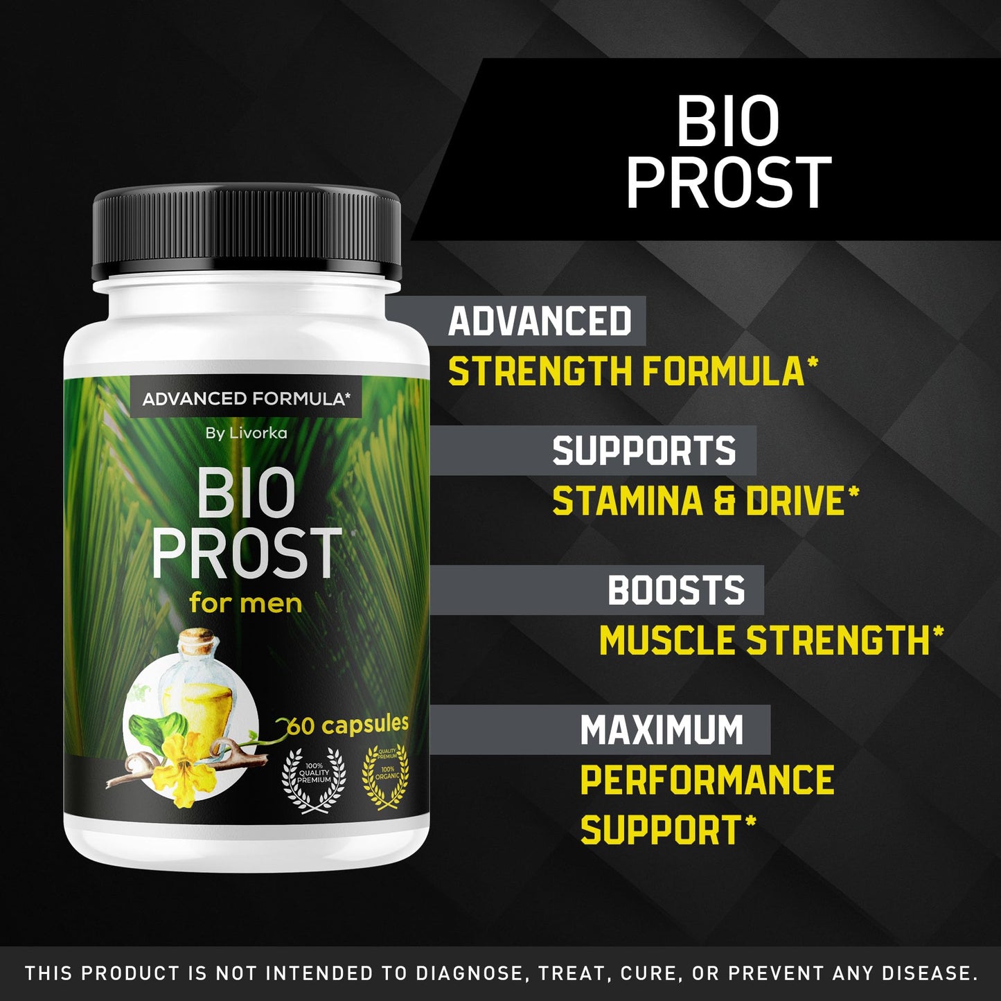 LIVORKA BioProst For Men 300 Capsules