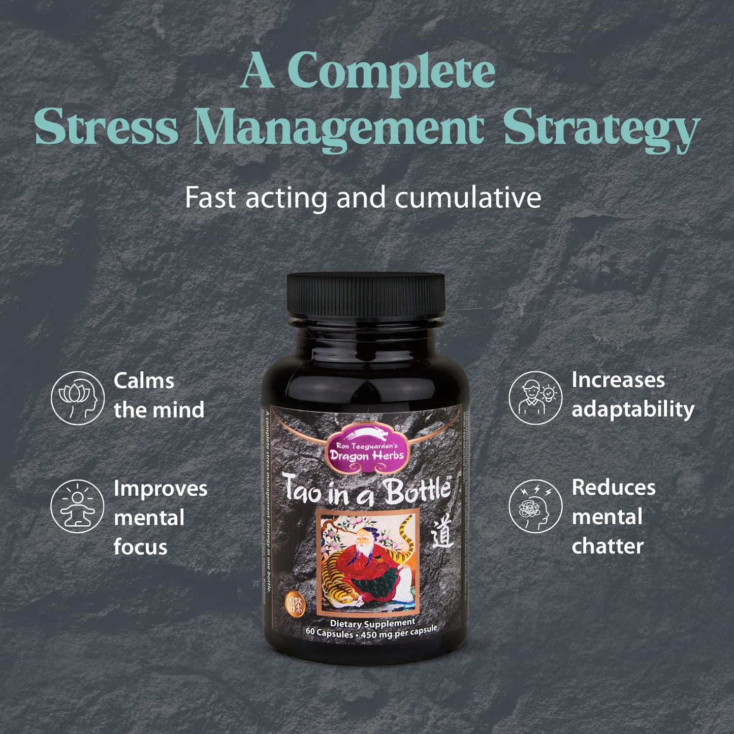 Dragon Herbs Tao in a Bottle Capsules 60 Count