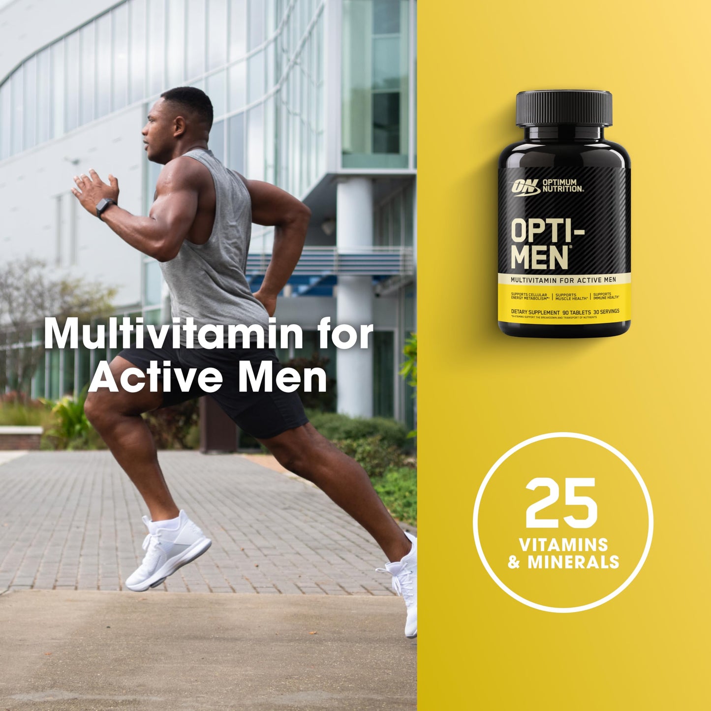 Optimum Nutrition Opti-Men Tablet 90 Count