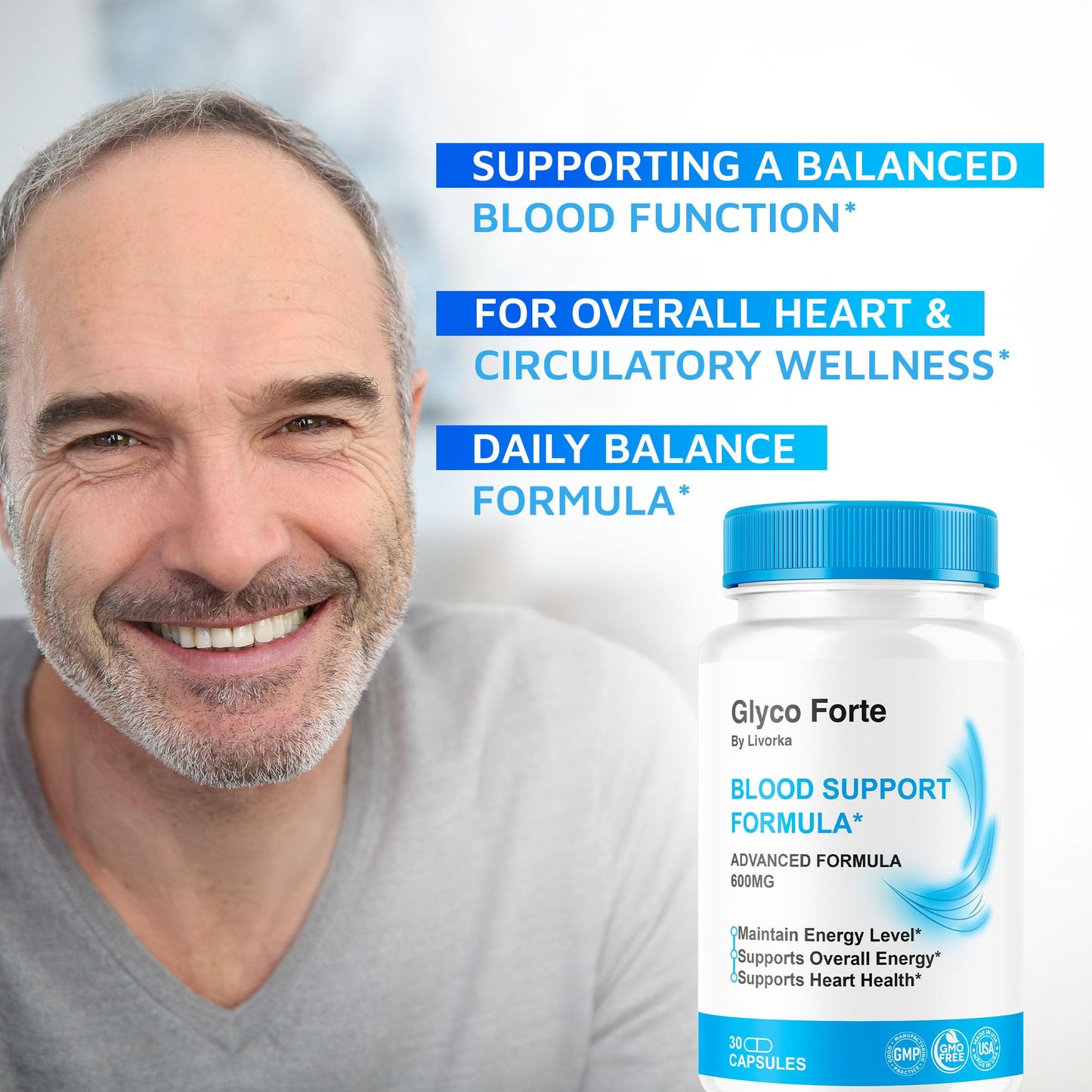 LIVORKA Glyco Forte Capsules 30 Count