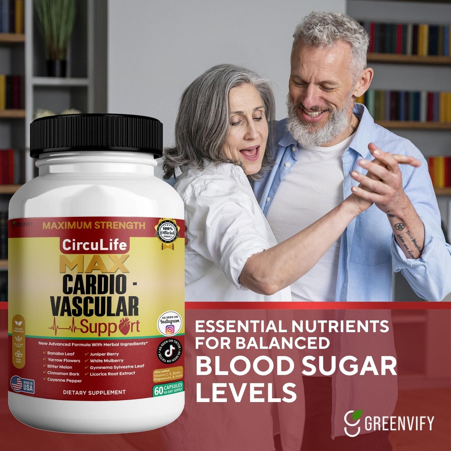 GREENVIFY CircuLife Max Cardiovascular Support Capsules 60