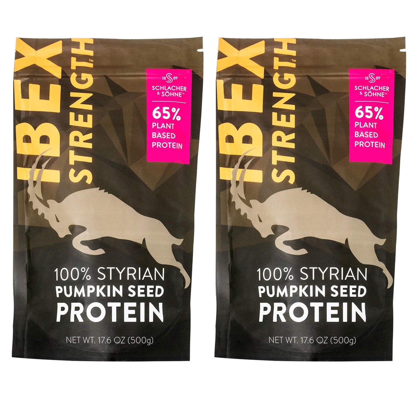 S SCHLACHER & SÖHNE SS 1889 Styrian Pumpkin Seed Protein Powder, 2 Pack
