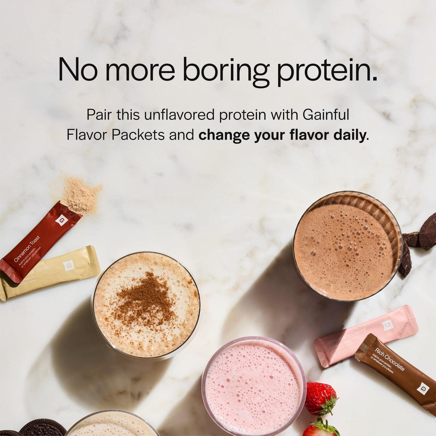 Gainful Performance Whey Protein Powder & Sweet Treat Flavor Bundle, 22.2