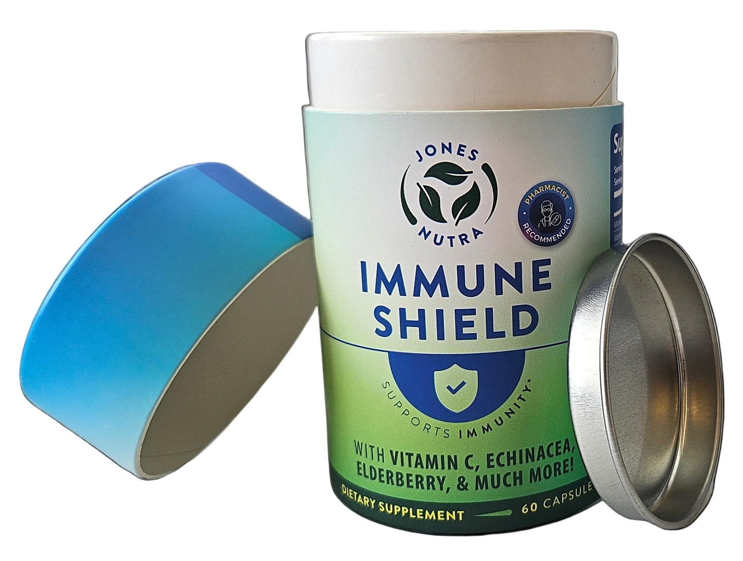 Jones Nutra Immune Shield Capsules 60 Count