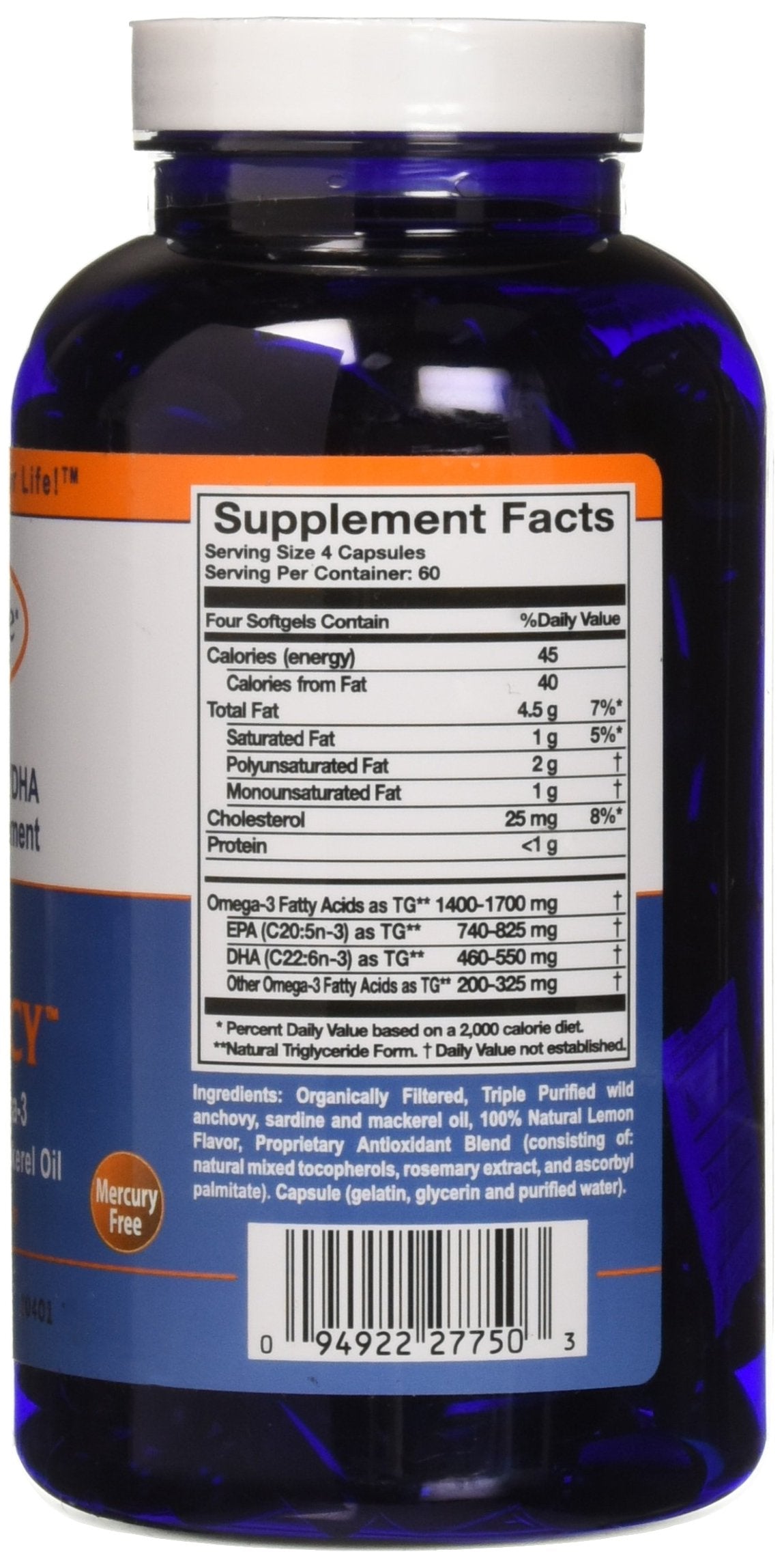 Innate Choice Omega Sufficiency Lemon 240 Capsules