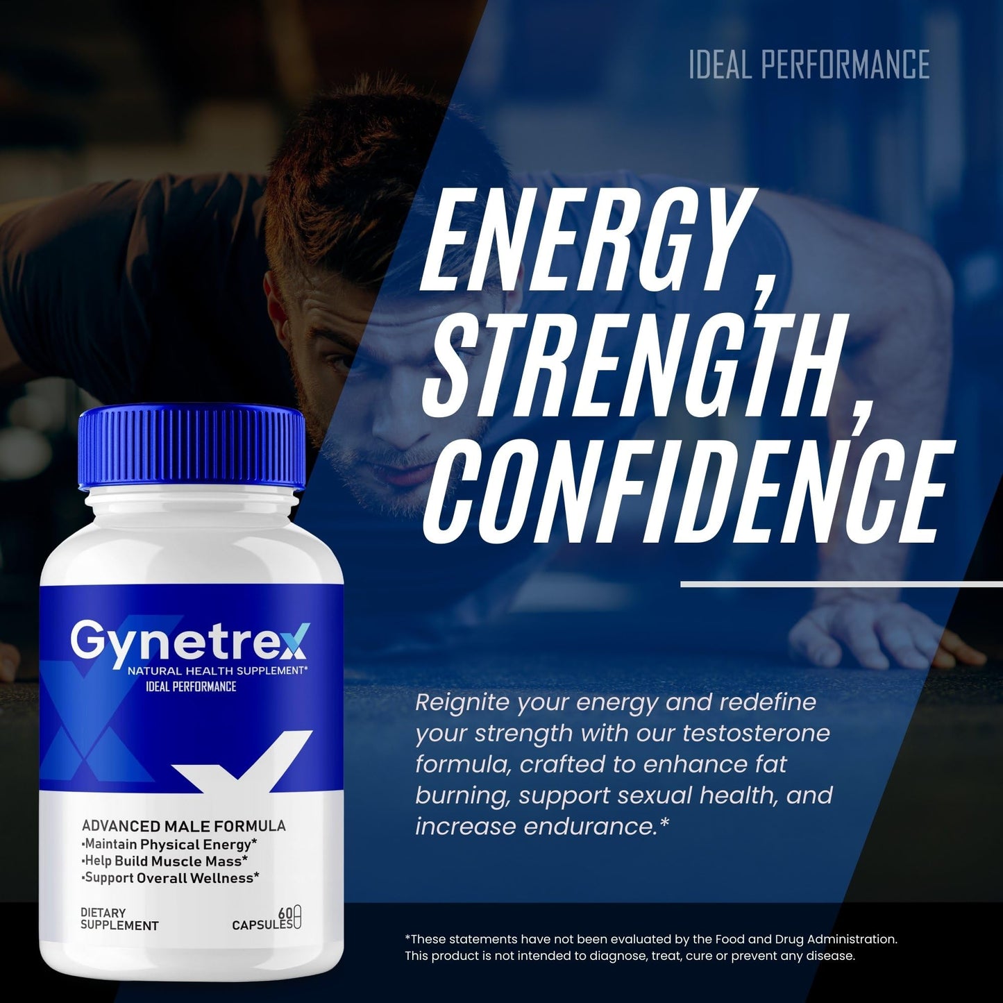 IDEAL PERFORMANCE Gynetrex Capsules, 120 Capsules