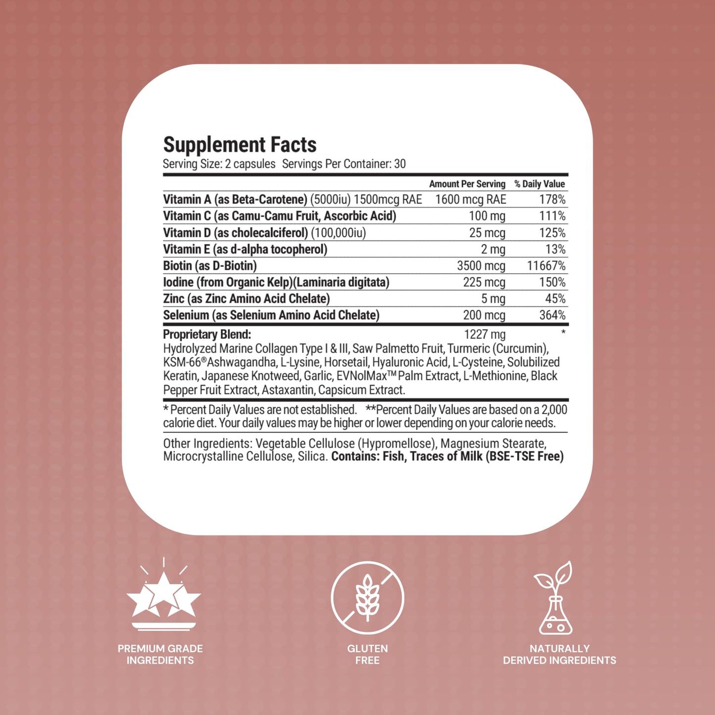 Le-Vel Thrive Premium Collagen Capsule 60 Count