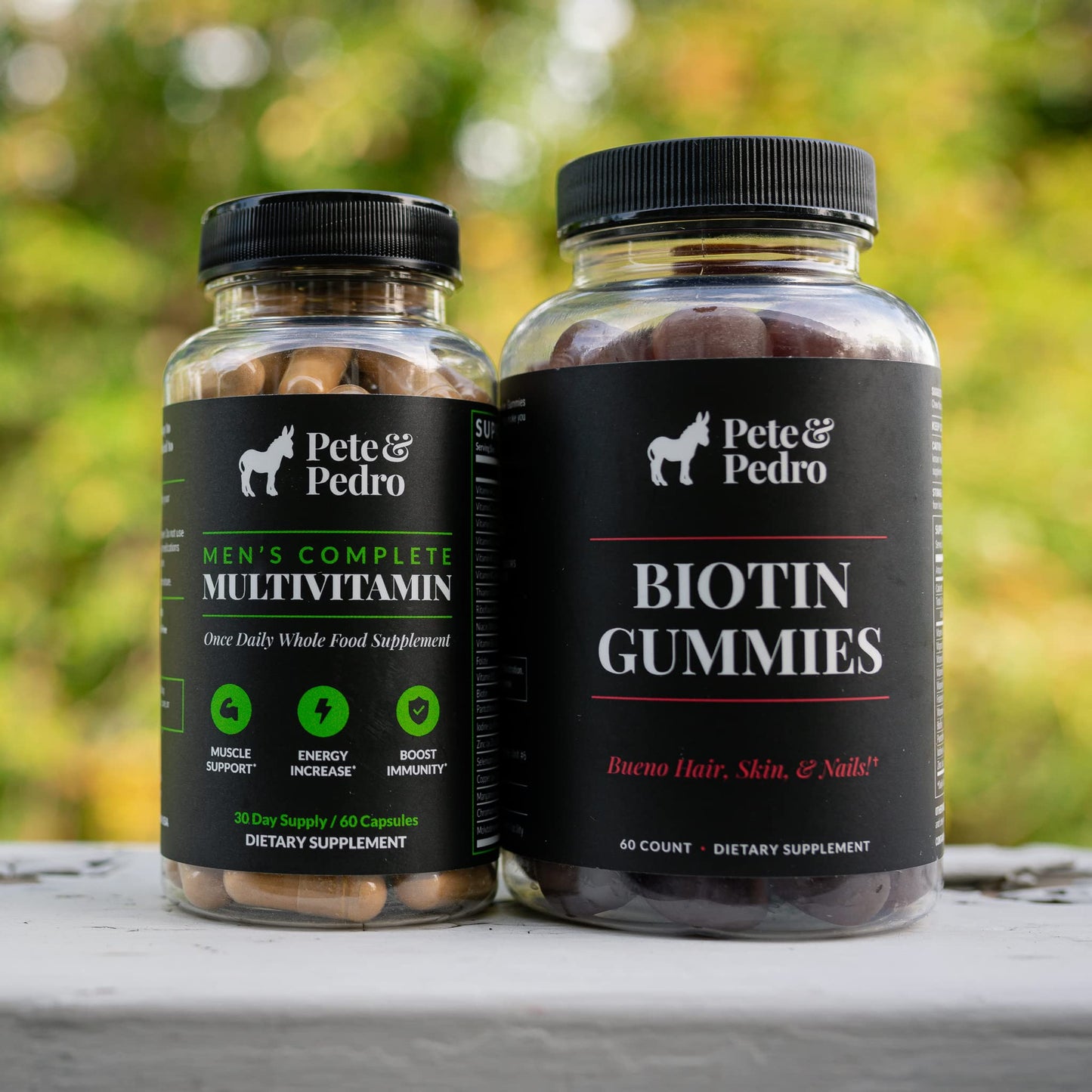 Pete & Pedro Biotin Gummies 60 Count
