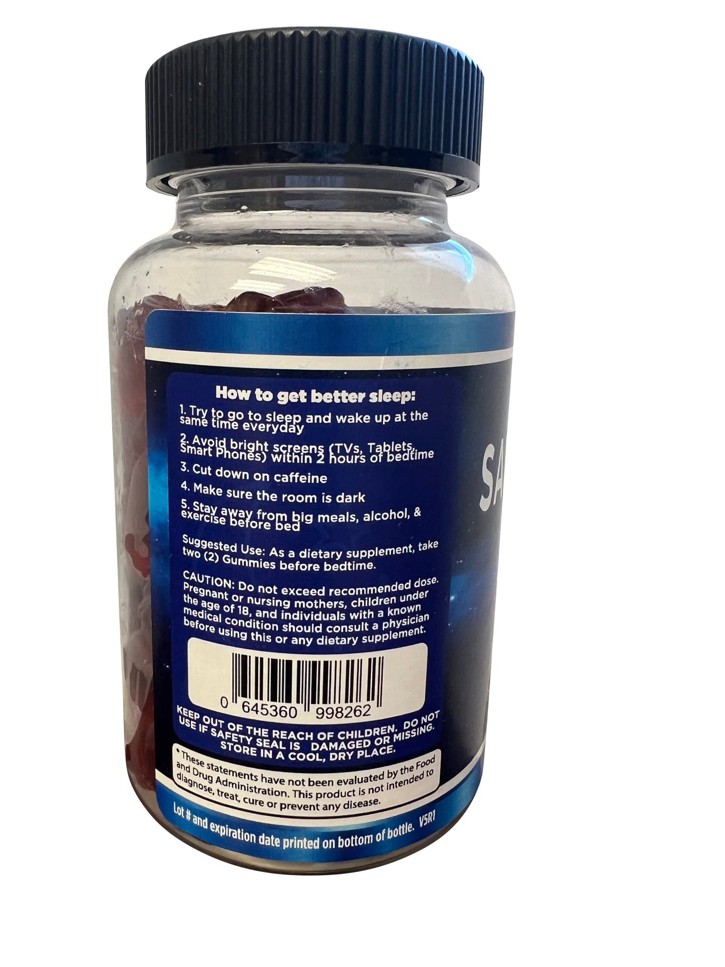 Inspire Naturals Say Goodnight Melatonin Gummies, 60 Gummies
