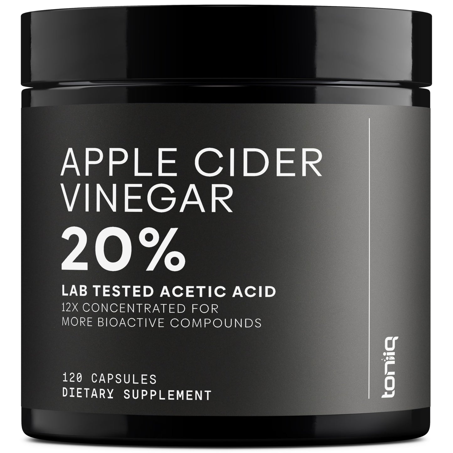 Toniiq Apple Cider Vinegar Capsules 120 Count
