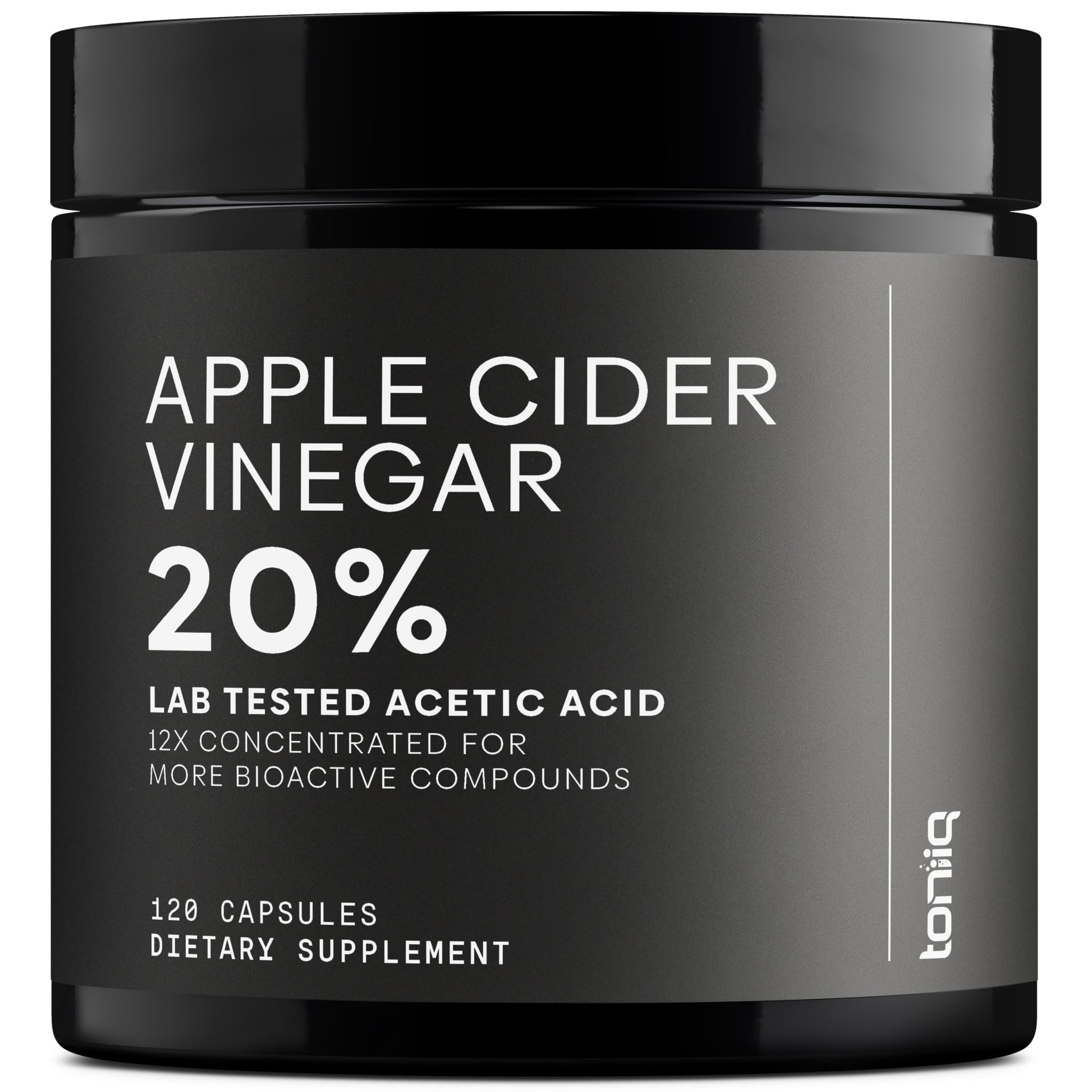 Toniiq Apple Cider Vinegar Capsules 120 Count