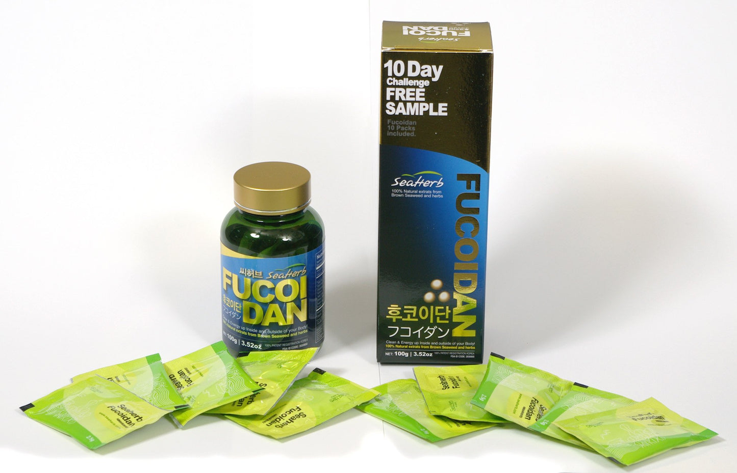 SeaHerb Fucoidan Powder, 4.41 oz