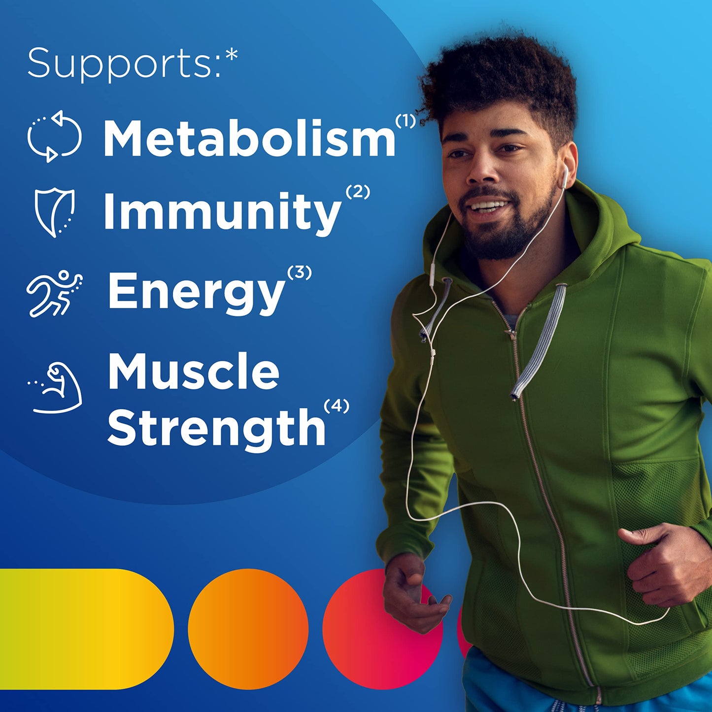 Centrum MultiGummies Gummy Multivitamin for Men, 170 Count