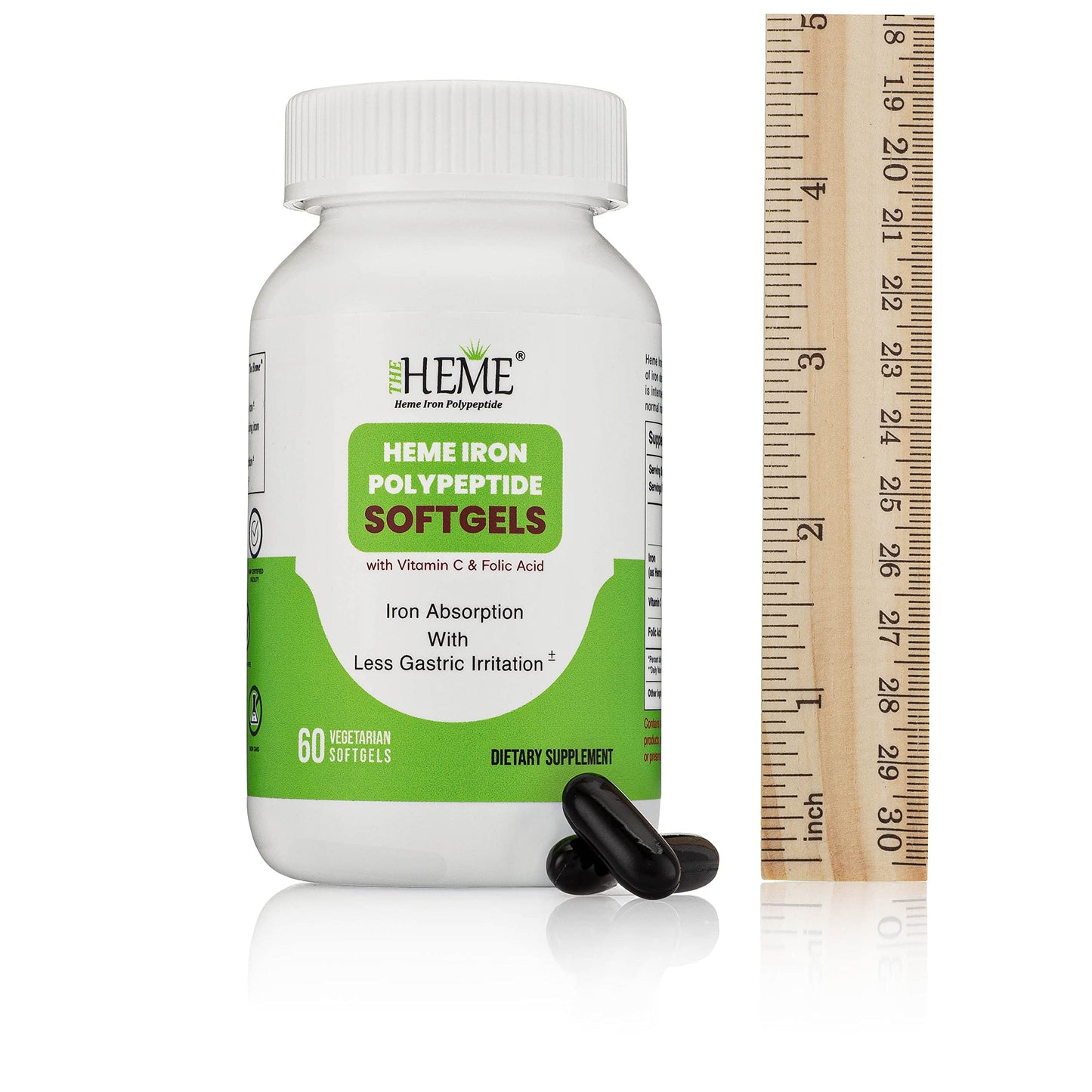 Pharmvista Heme Iron Polypeptide Softgels 60 Count