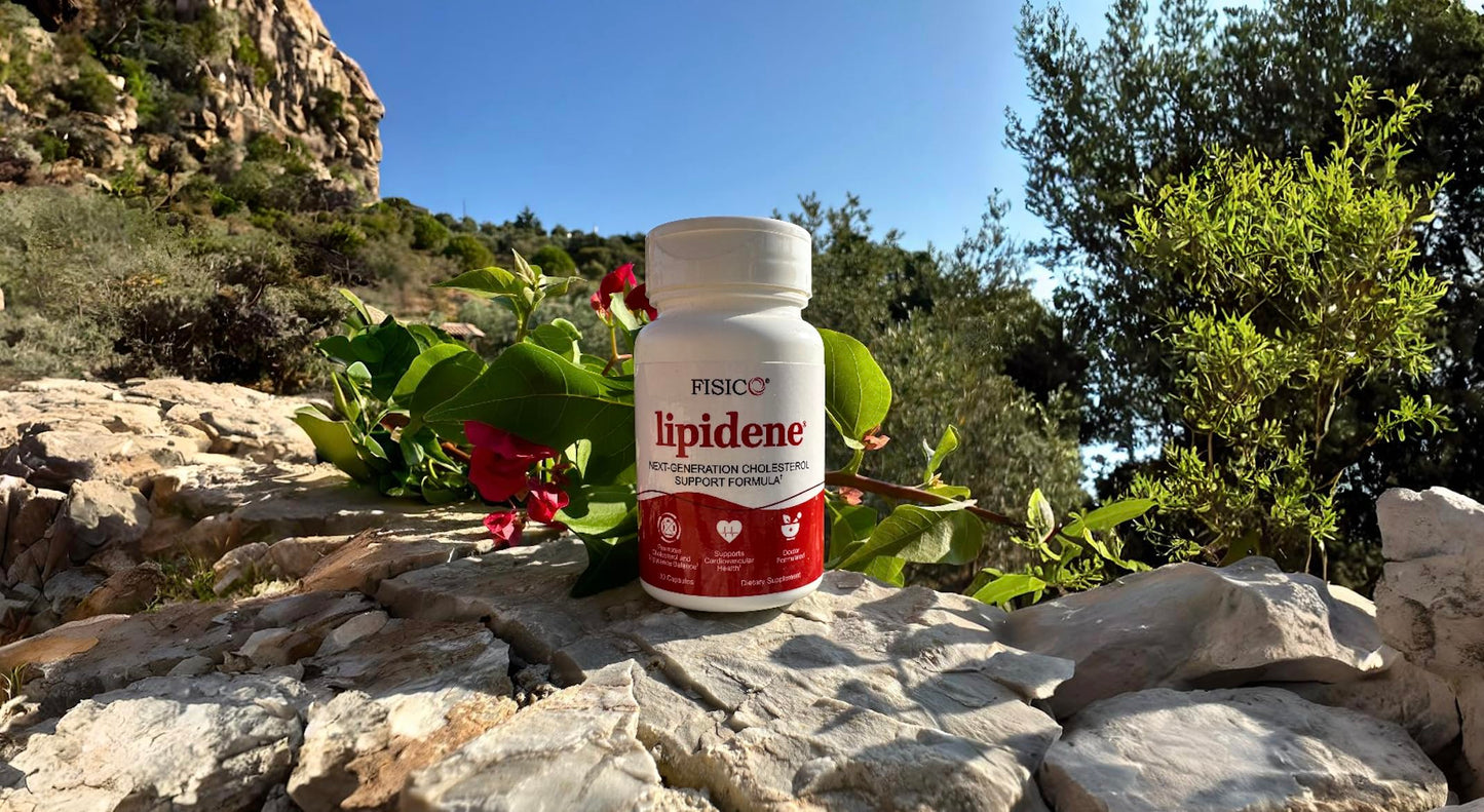LIPIDENE Cholesterol Support & Heart Health Supplement – Lipid Balance, Cardiovascular Function, Heart Health, Circulation and Arterial Wellness, 30 Capsules