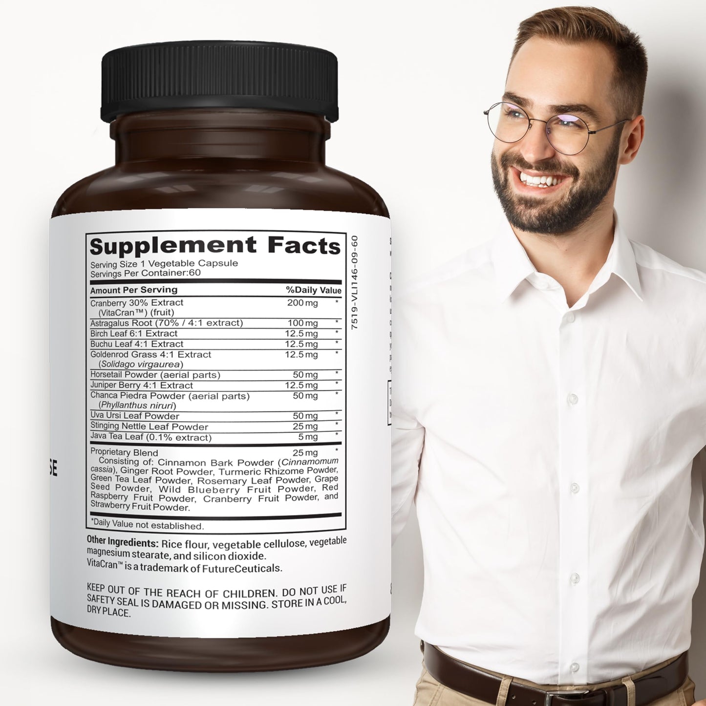 Daily Defense Kidney Defense Supplement Capsule, 60 Count
