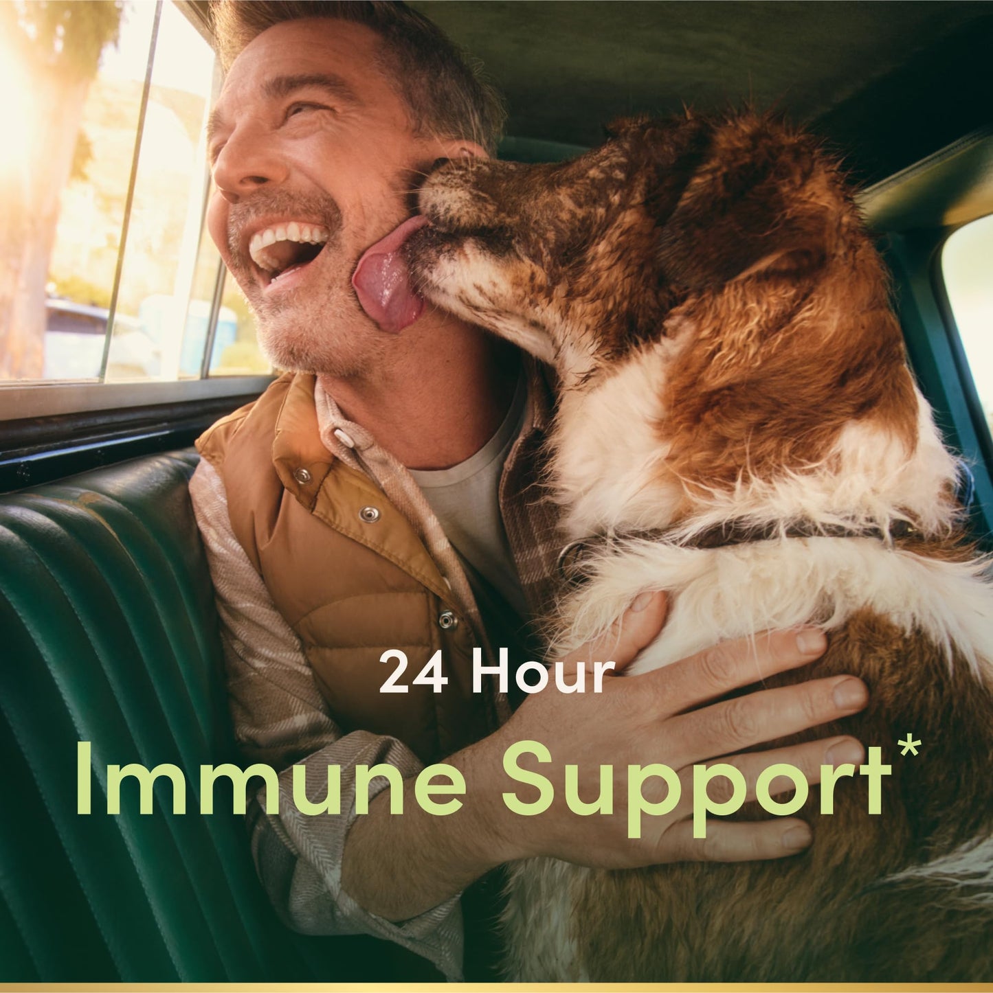 Nature's Bounty Immune 24 Hour + Ester-C Vitamin C 1000 mg with D & Zinc, Gluten Free, Rapid Release Softgels, 50 Count