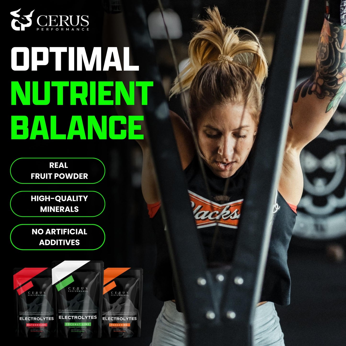 Cerus Performance Electrolyte Powder 6.56 Ounce