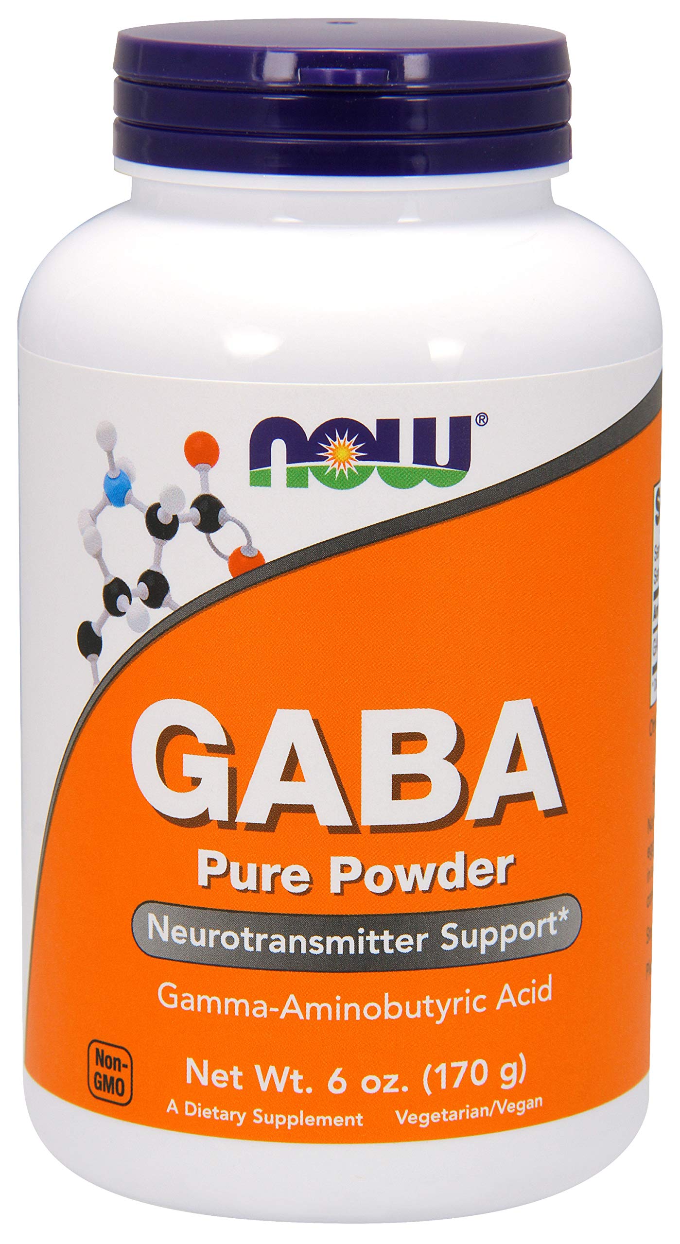 NOW Foods GABA Powder 6 Ounce
