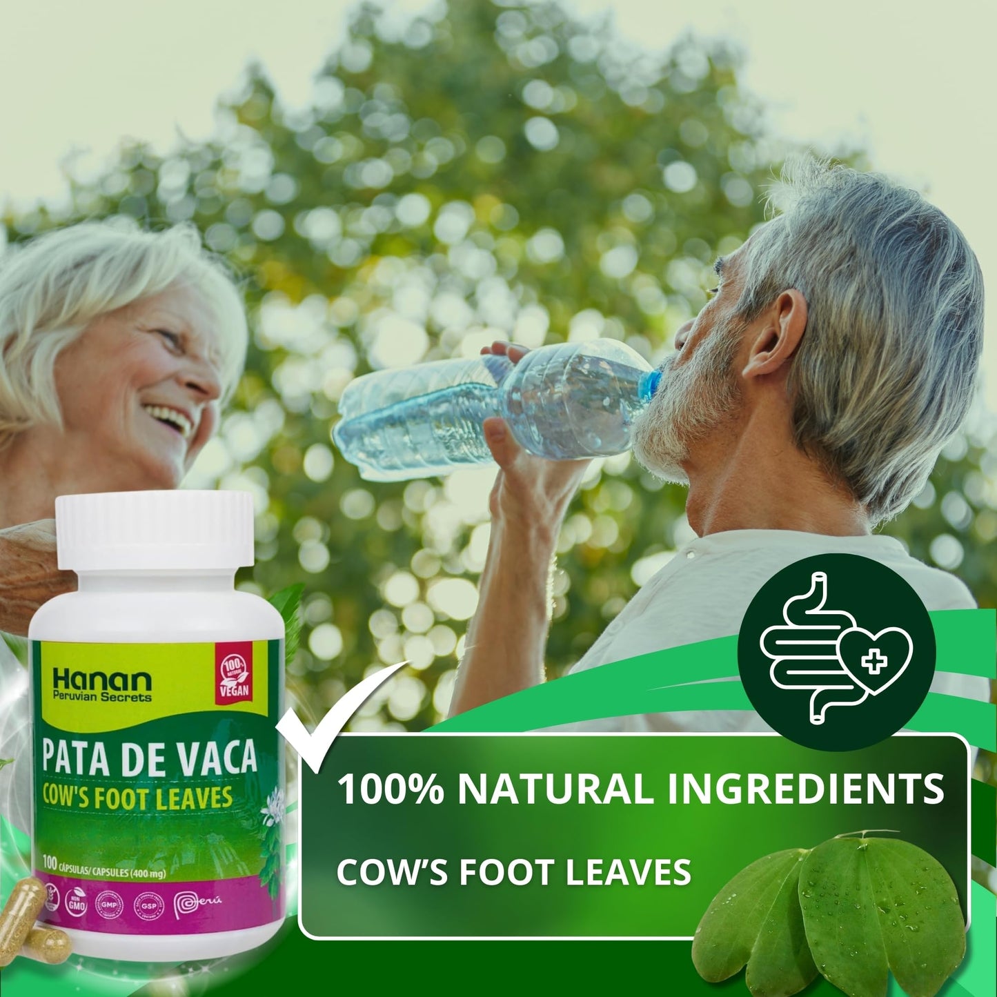 Hanan Pata de Vaca Capsules 100 Count