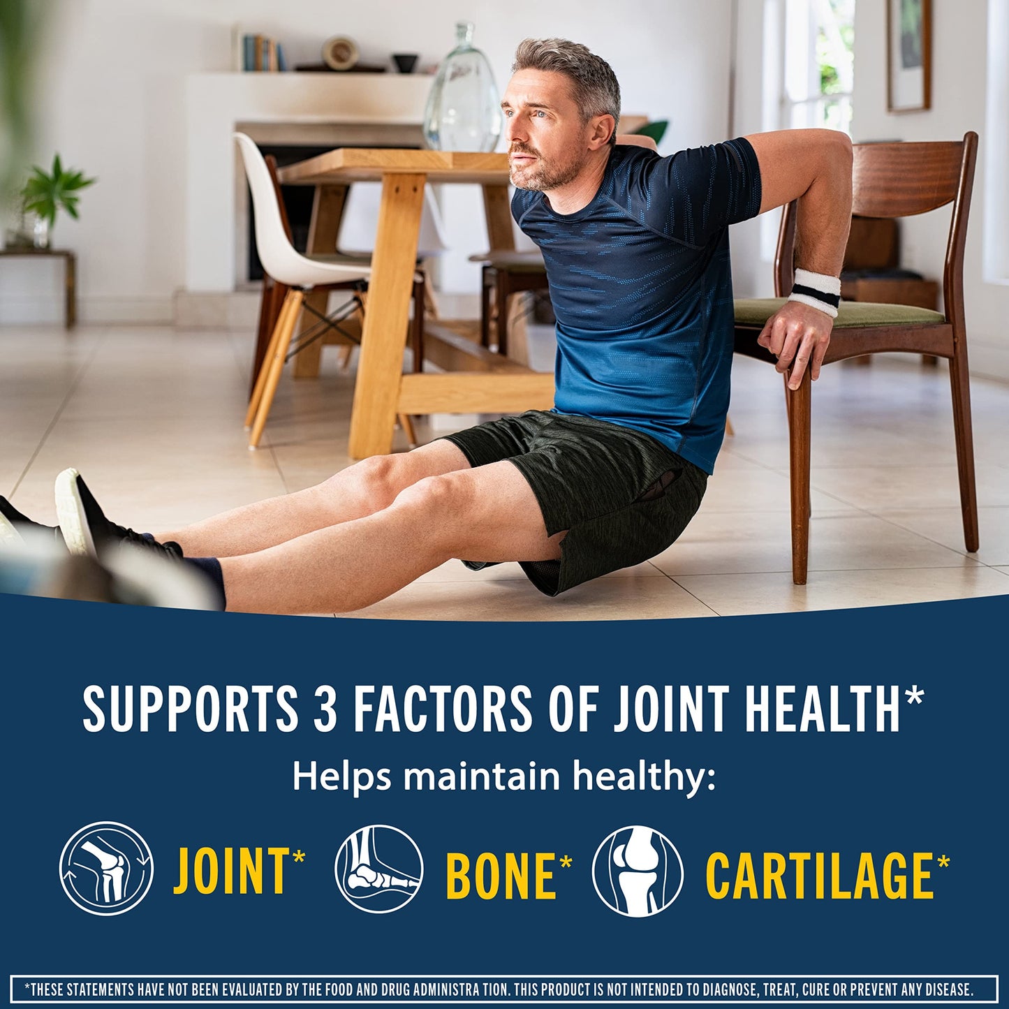 Move Free Ultra Triple Action Joint Support, Collagen Boron & HA, 60 Tablets