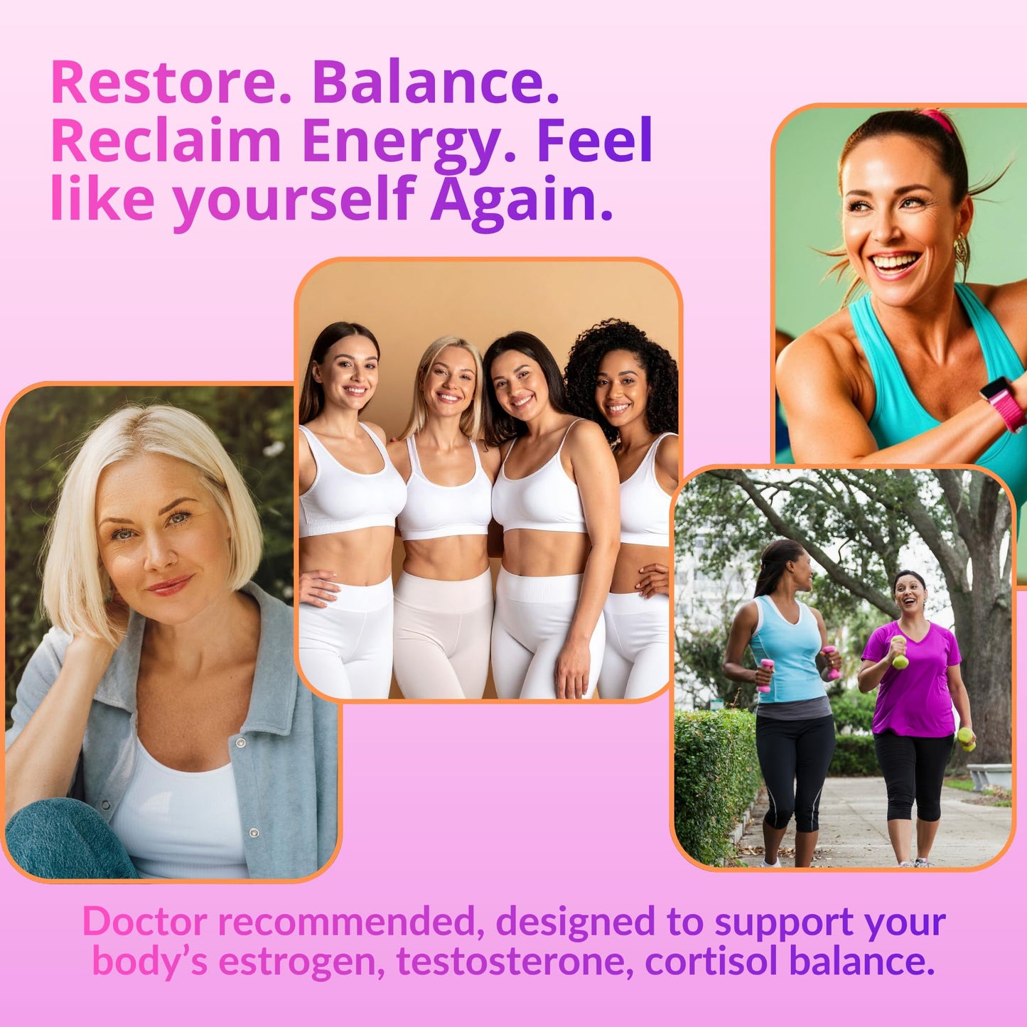 Omize Total Female Women's Hormone Support Supplement 60 Capsules