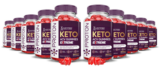 Justified Laboratories Proton Protein Keto ACV Gummies 600 Count