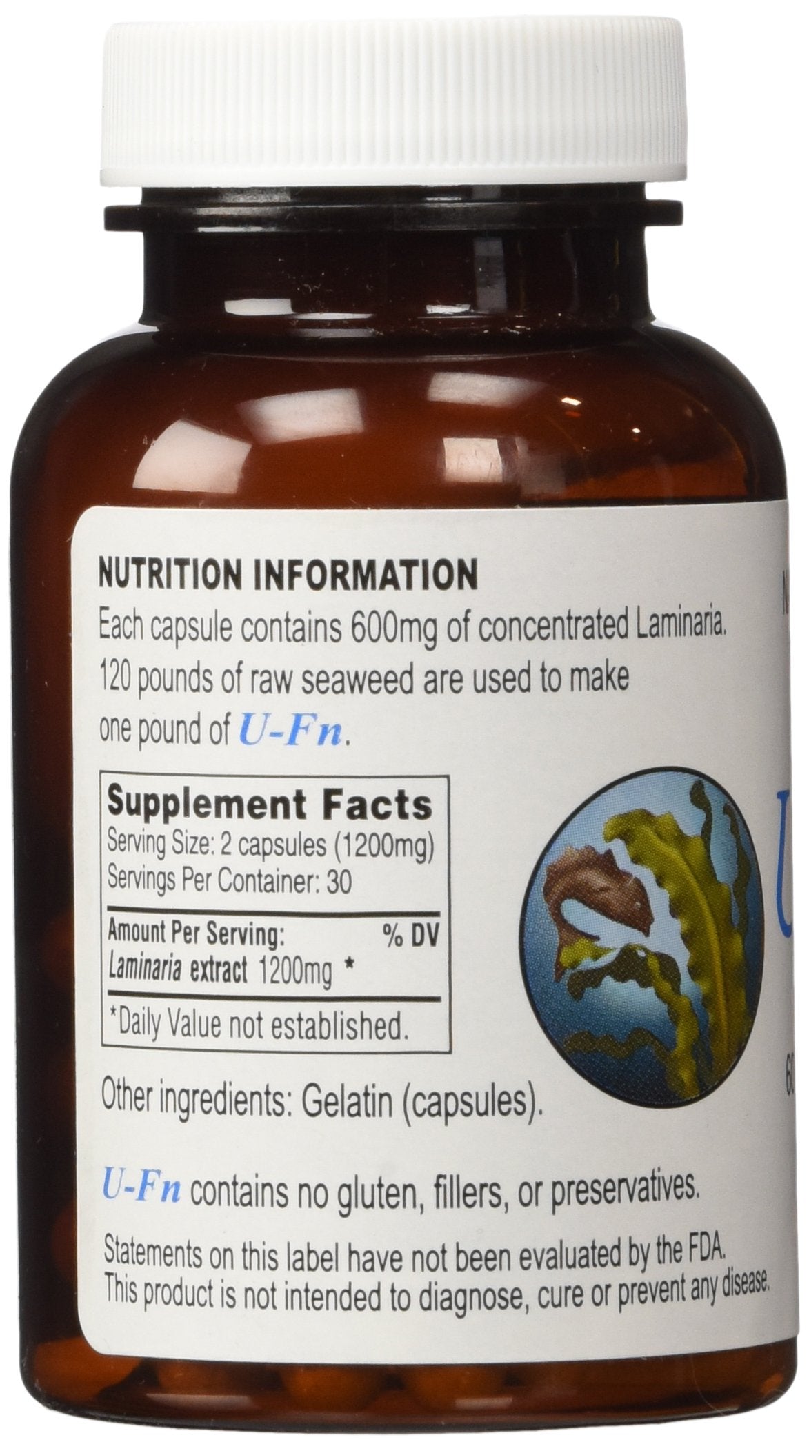 Pacific Standard Distributors U-Fn U-Fucoidan Extract 60 Capsules