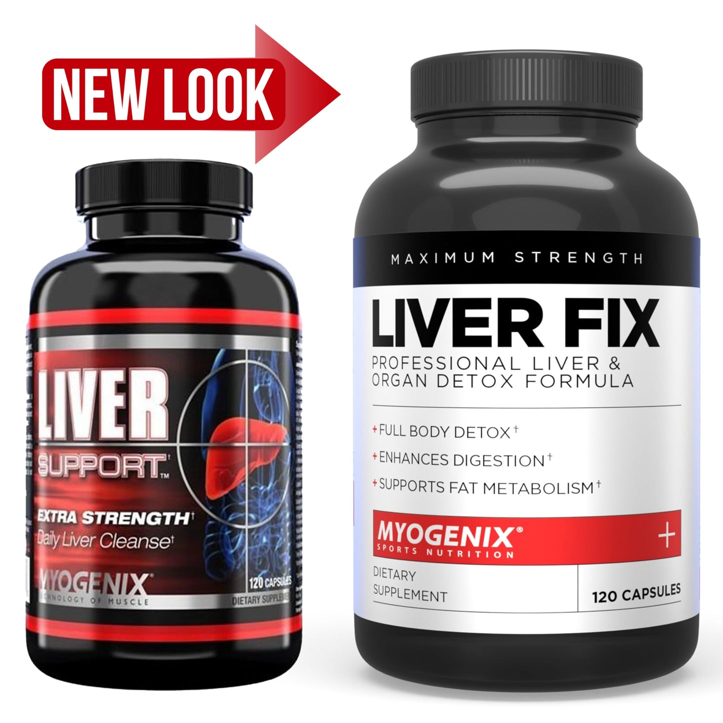 Myogenix Liver Fix Softgels 72 Count