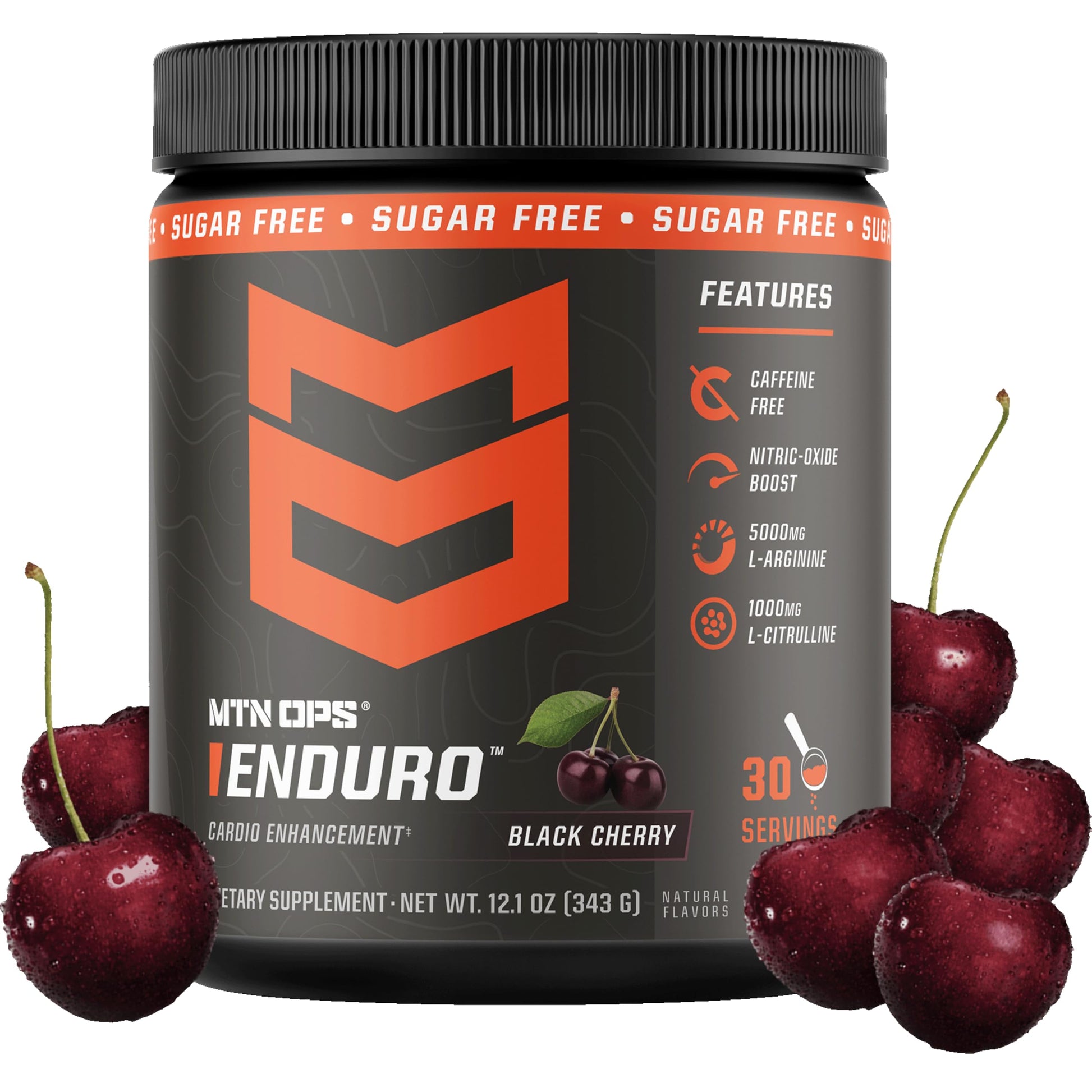 MTN OPS Enduro Stim-Free Pump Pre Workout Powder 1