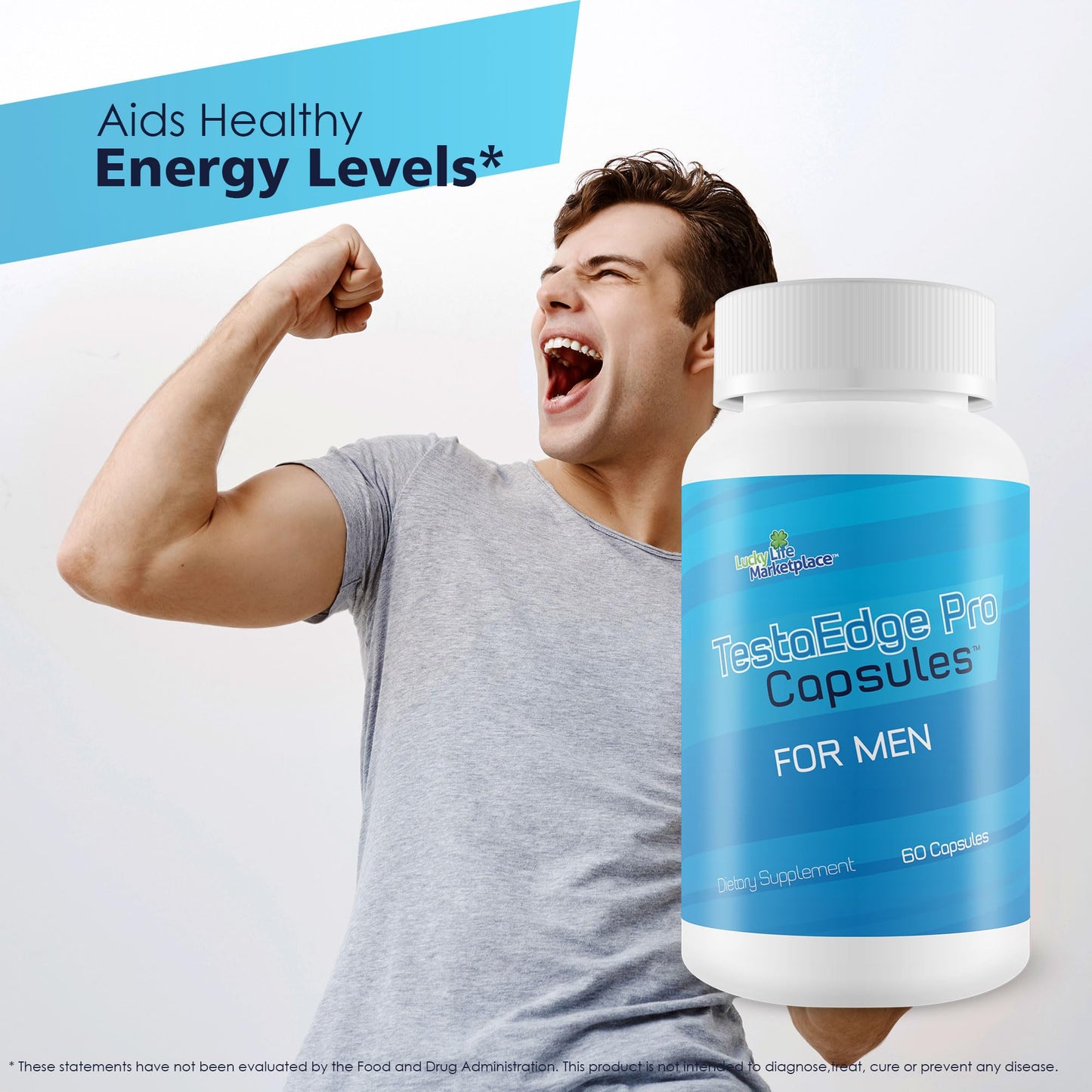 Generic TestaEdge Pro Probiotics for Men Capsules, 1 Count