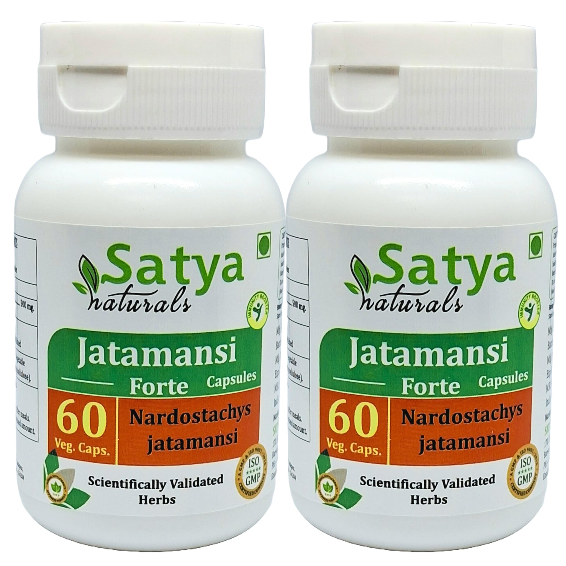 Satya Naturals Jatamansi Forte 500 mg Capsules, 120 Count