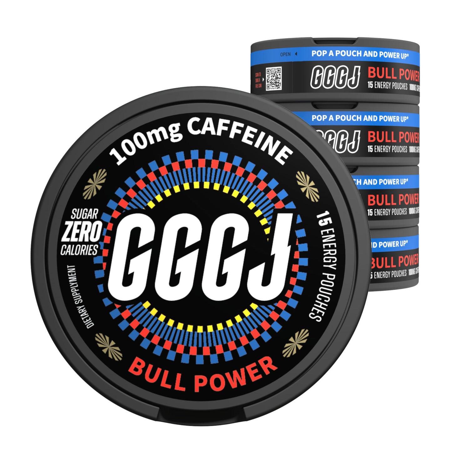 GGGJ Plant-Based Nootropic Pouches Chewable 75