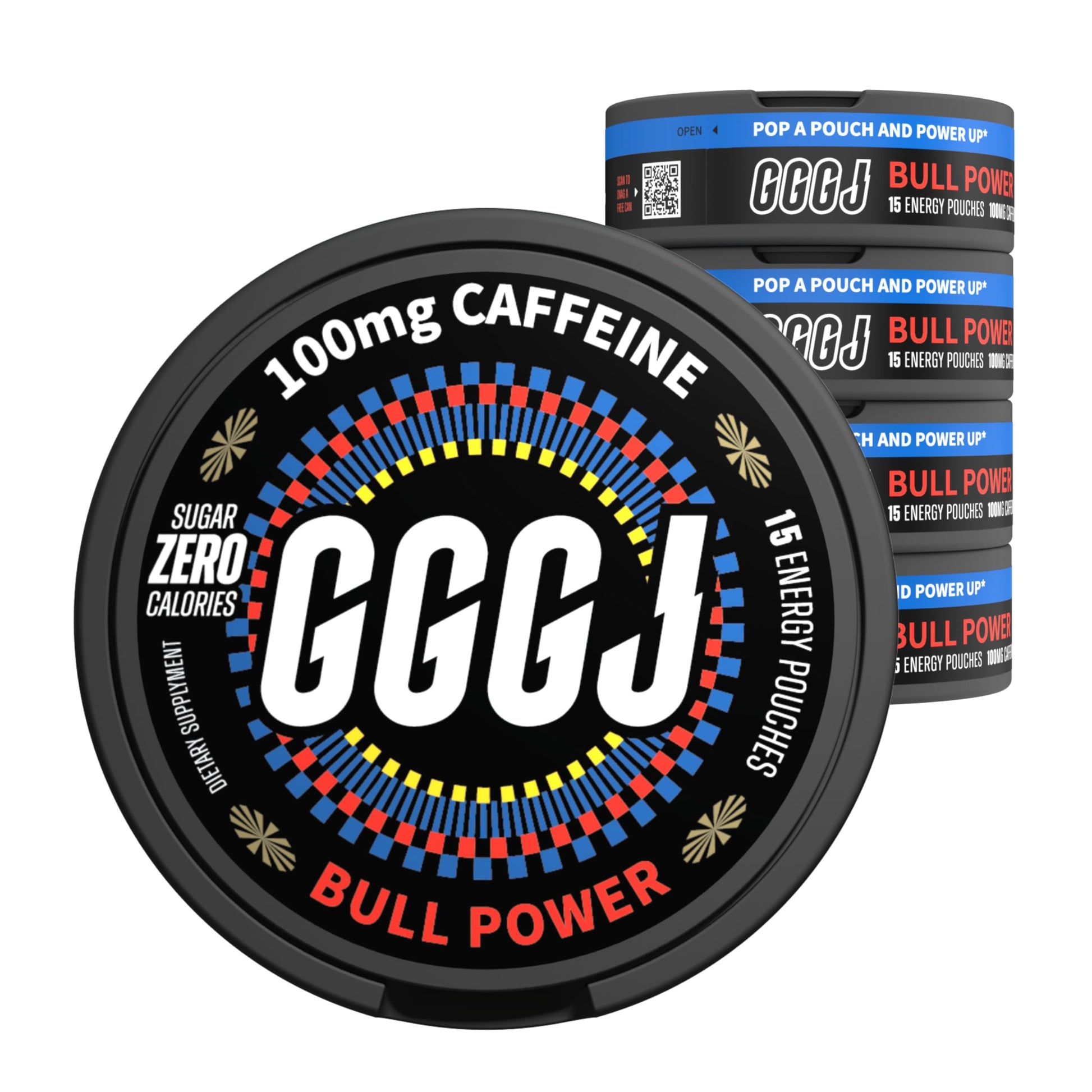 GGGJ Plant-Based Nootropic Pouches Chewable 75