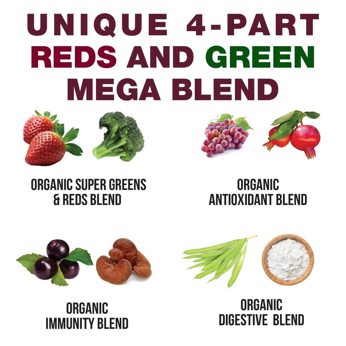 Peak Performance Kids Greens and Reds Superfood Powder, 9.5 oz