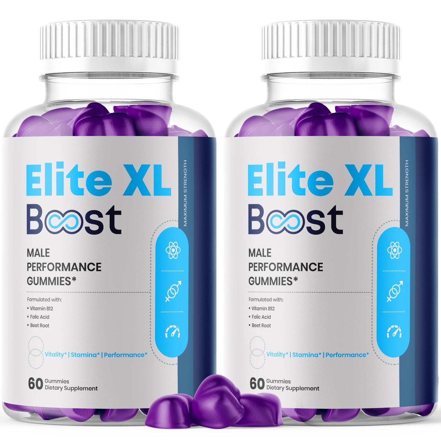 Flex University Elite XL Boost Gummies Chewable 120 Count