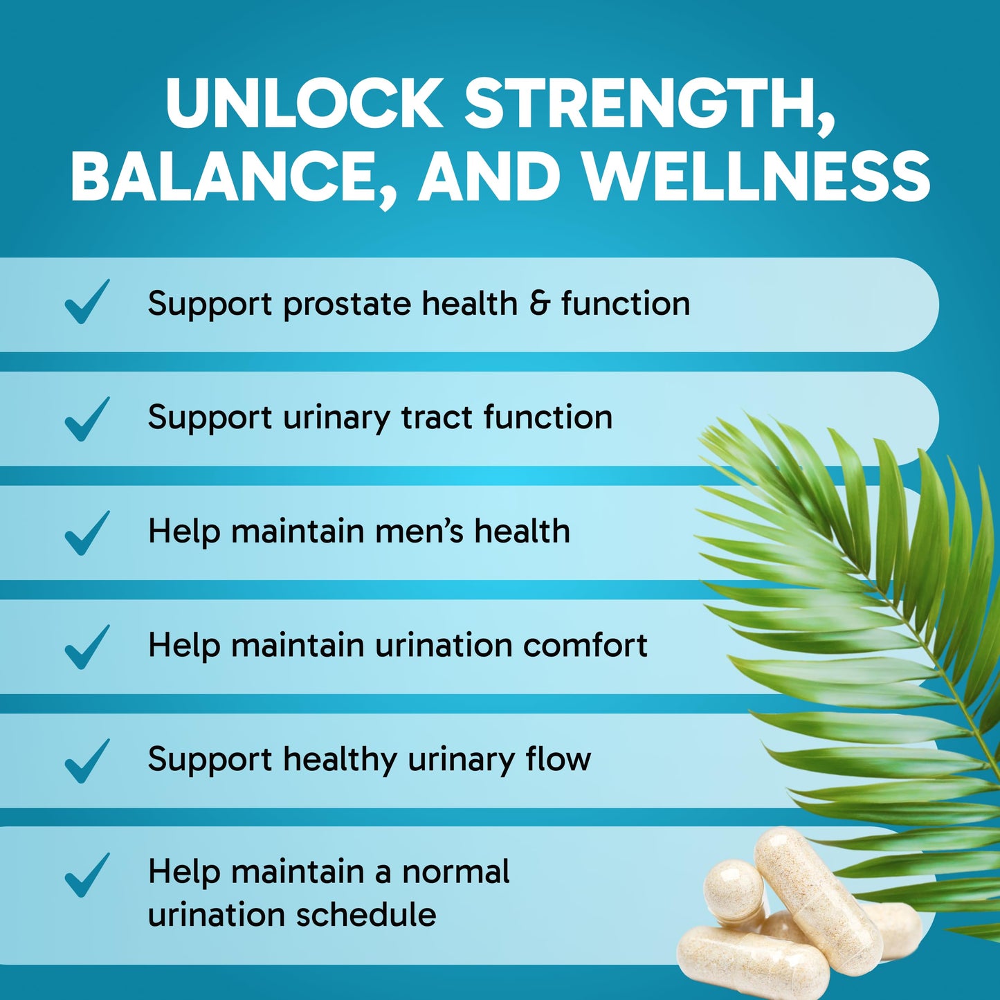 Clinical Effects Prostate Health Supplement - Prostate Support and Men's Health Formula 60 Capsules