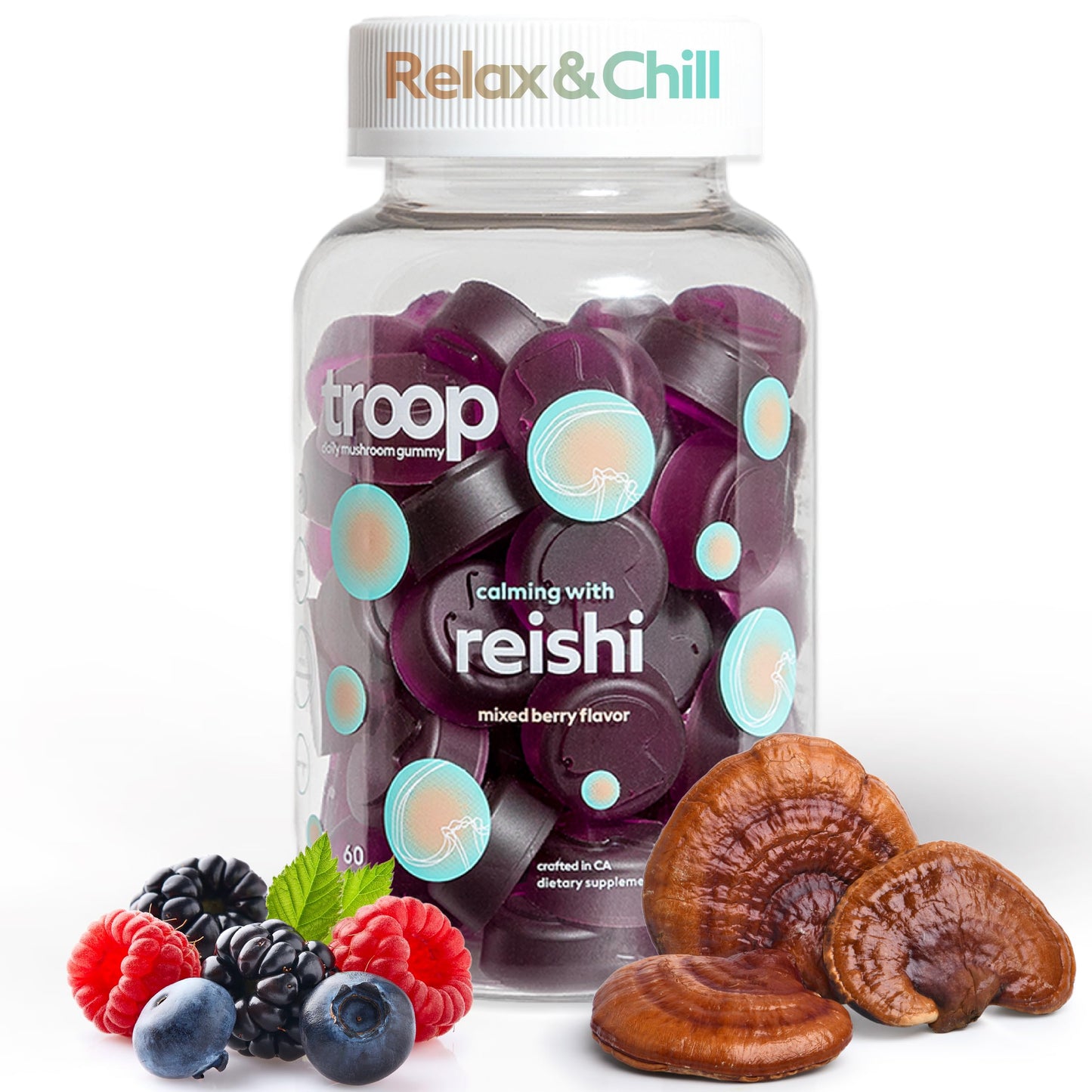 Troop Reishi Mushroom Gummies 60 Count
