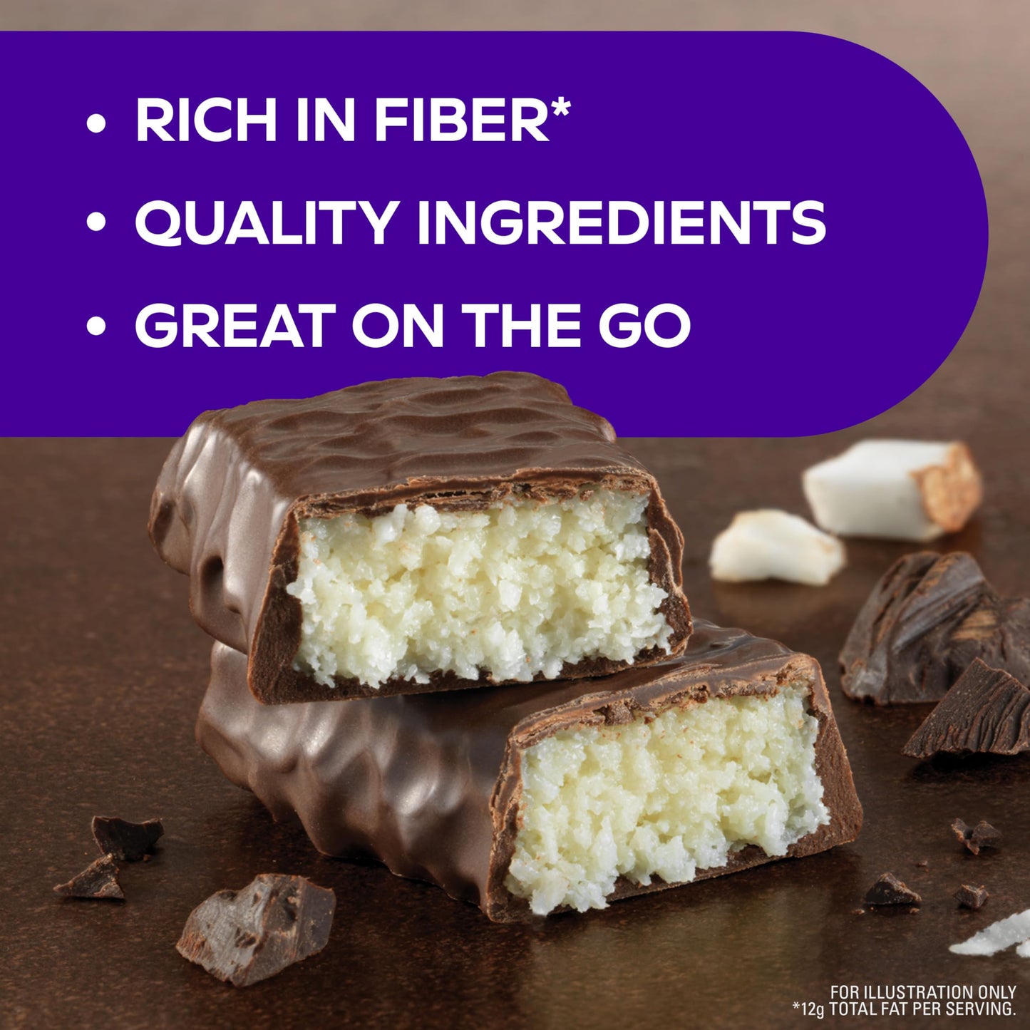 Atkins Endulge Chocolate Coconut Bar, 16 Count