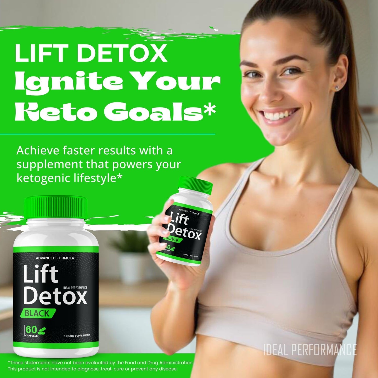 IDEAL PERFORMANCE Lift Detox 300 Capsules