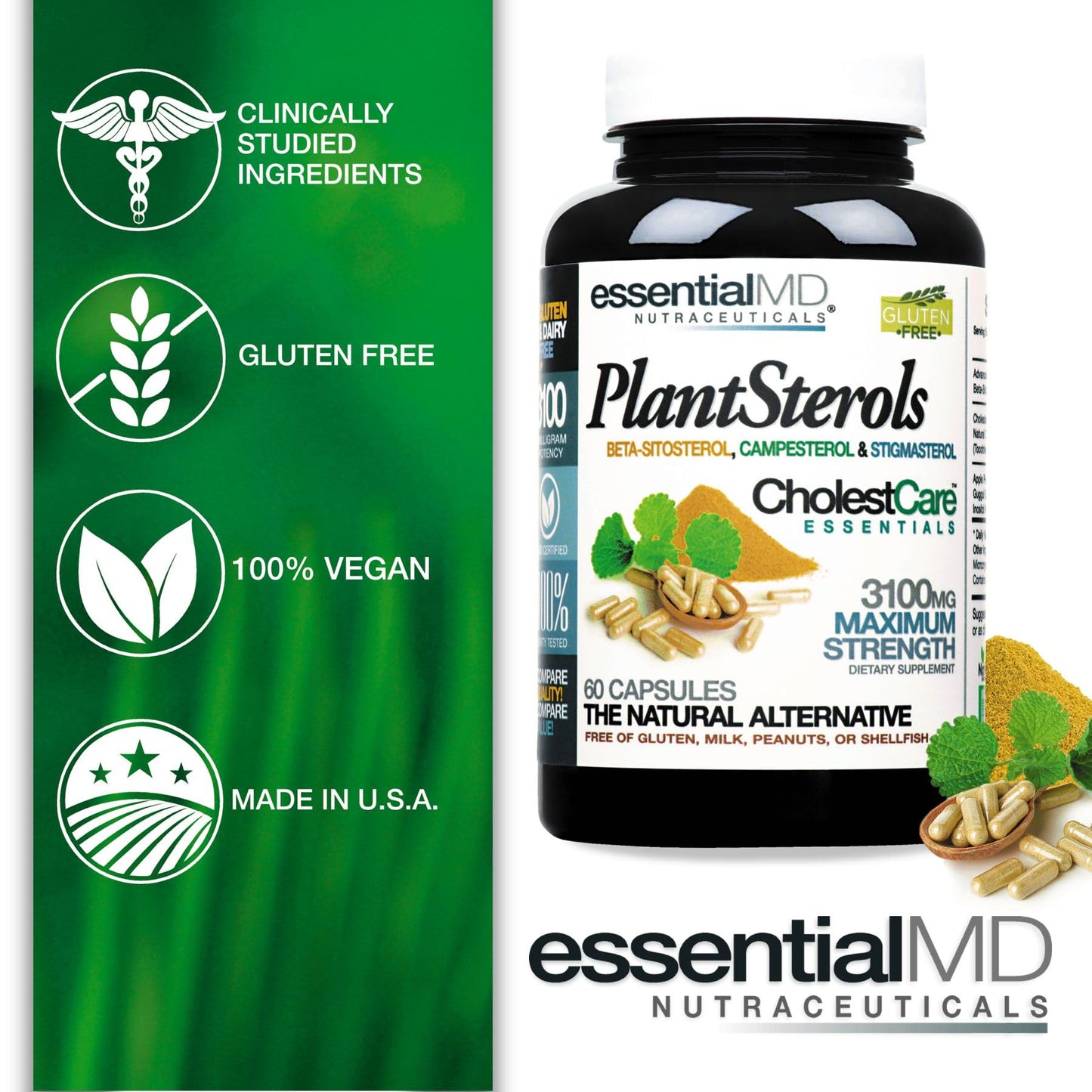 Essential MD Phytosterol Essentials Capsules 90 Count